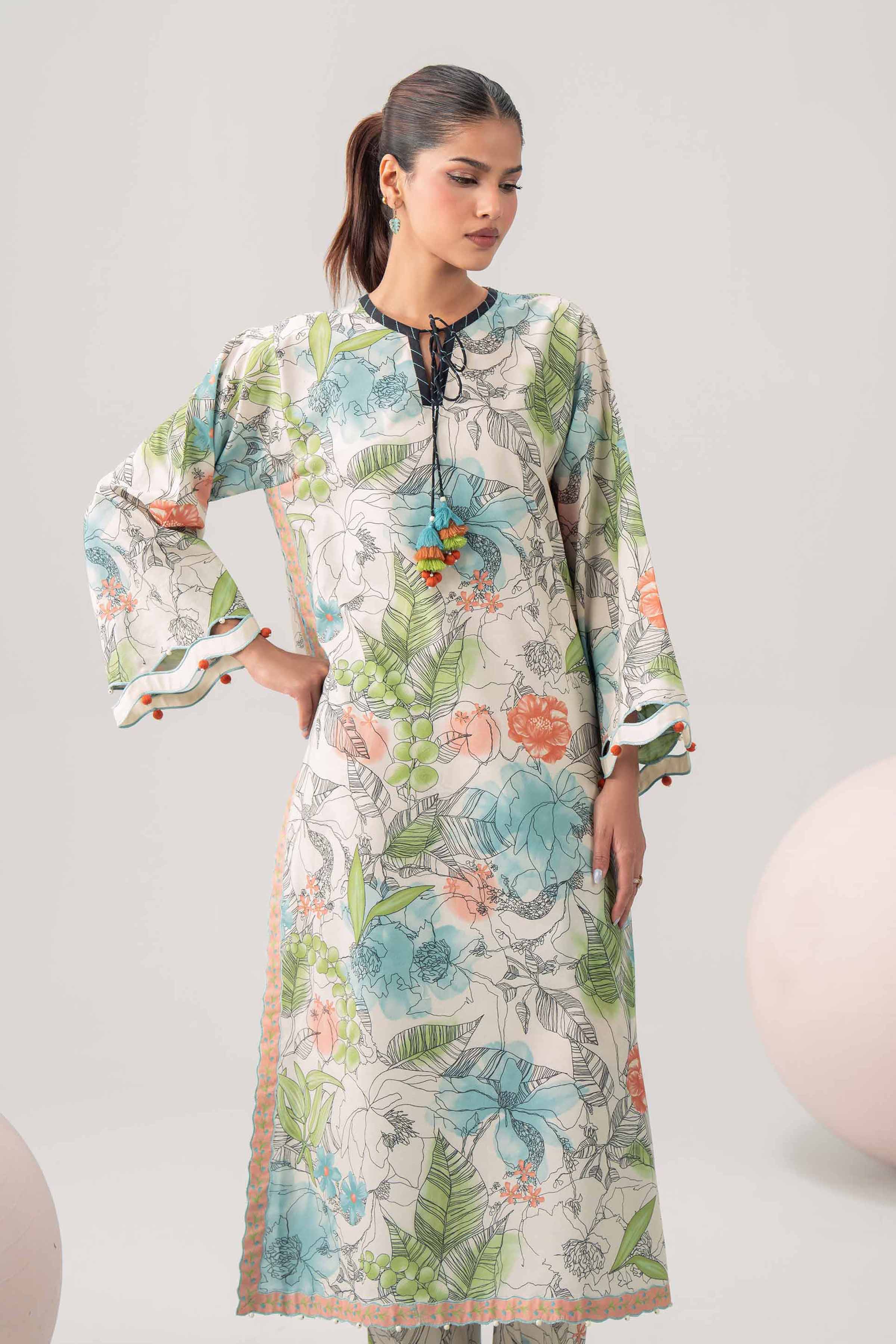 1 Piece - Printed Loose Fabric - 42602602