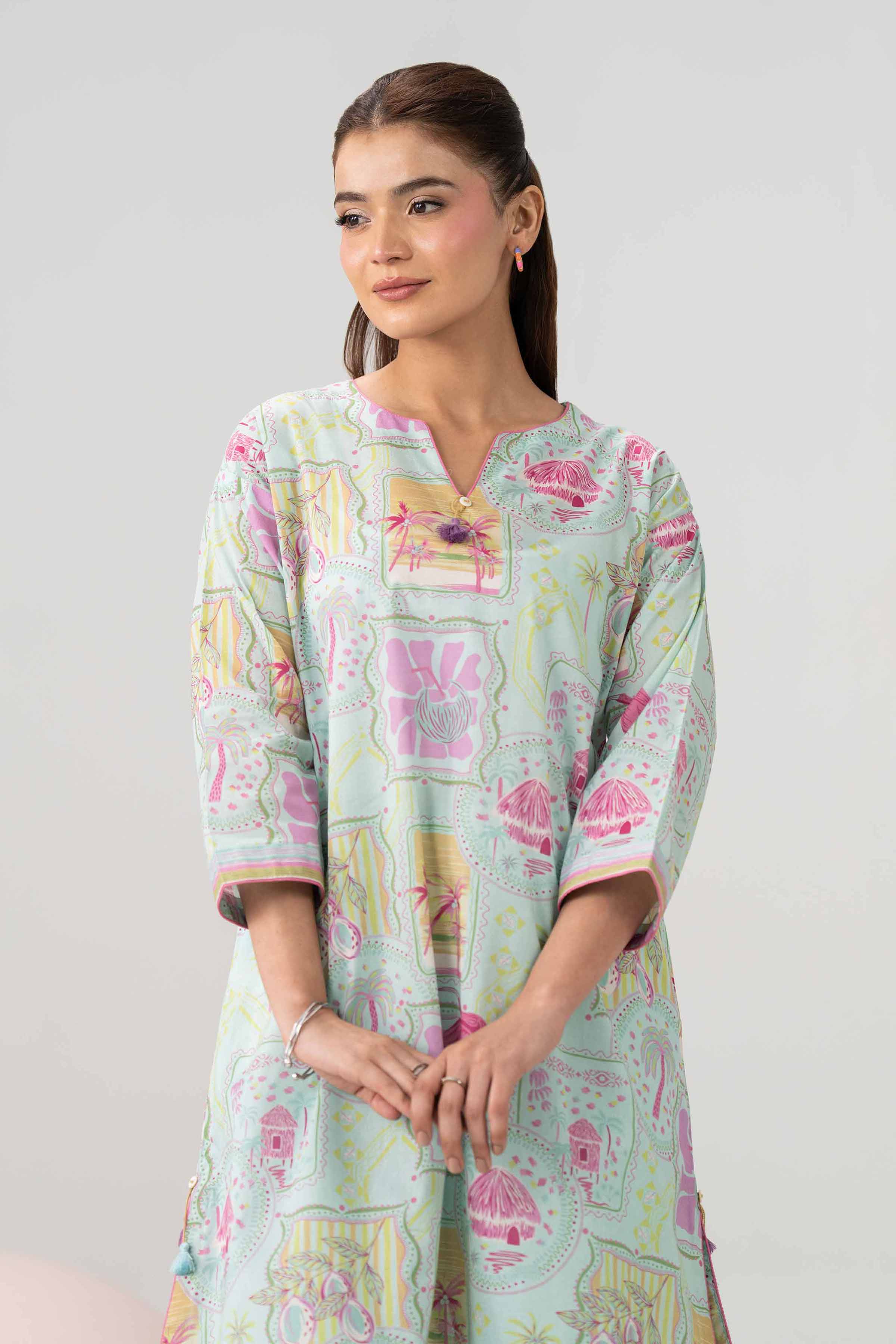 1 Piece - Printed Loose Fabric - 42602606
