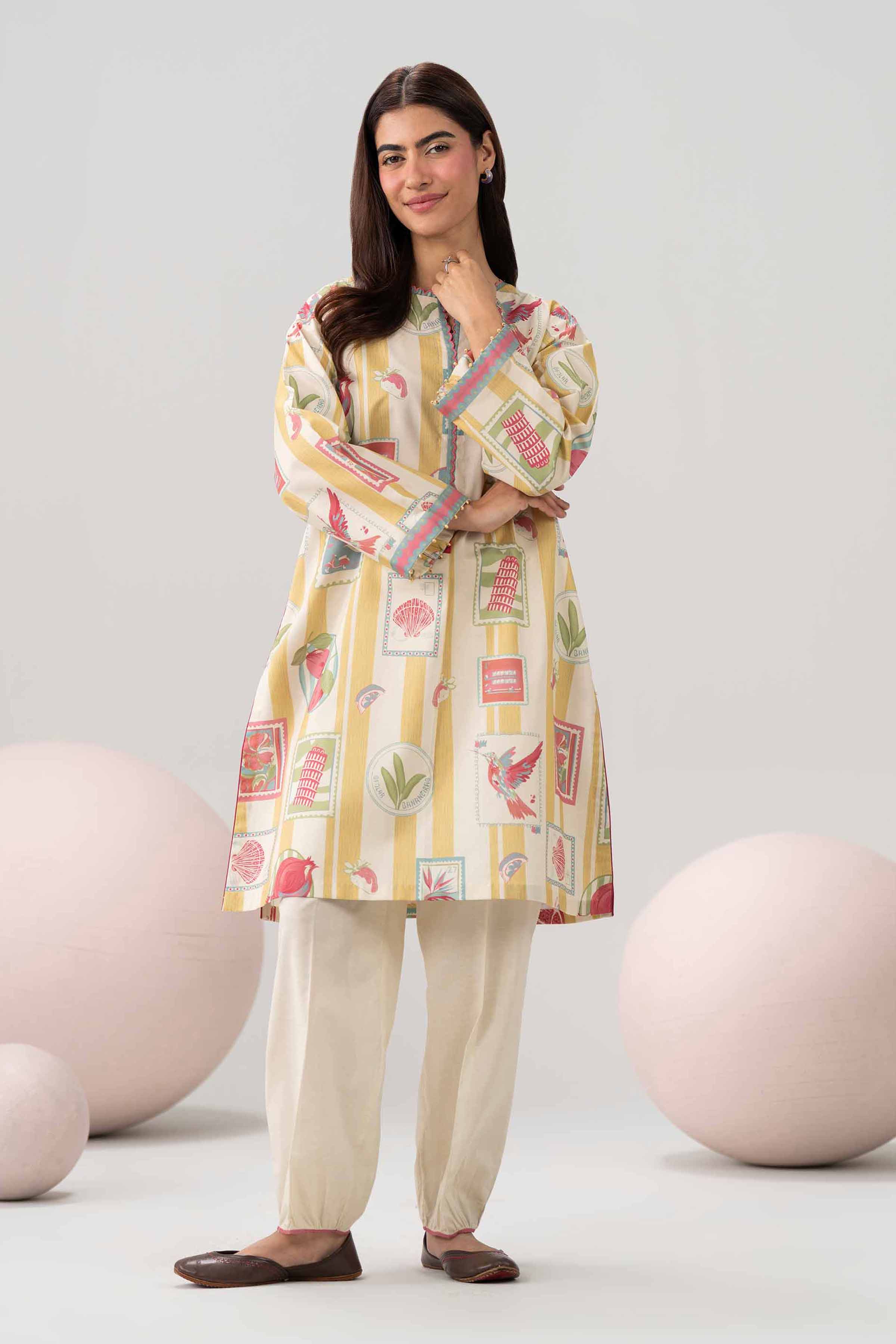 1 Piece - Printed Loose Fabric - 42602608