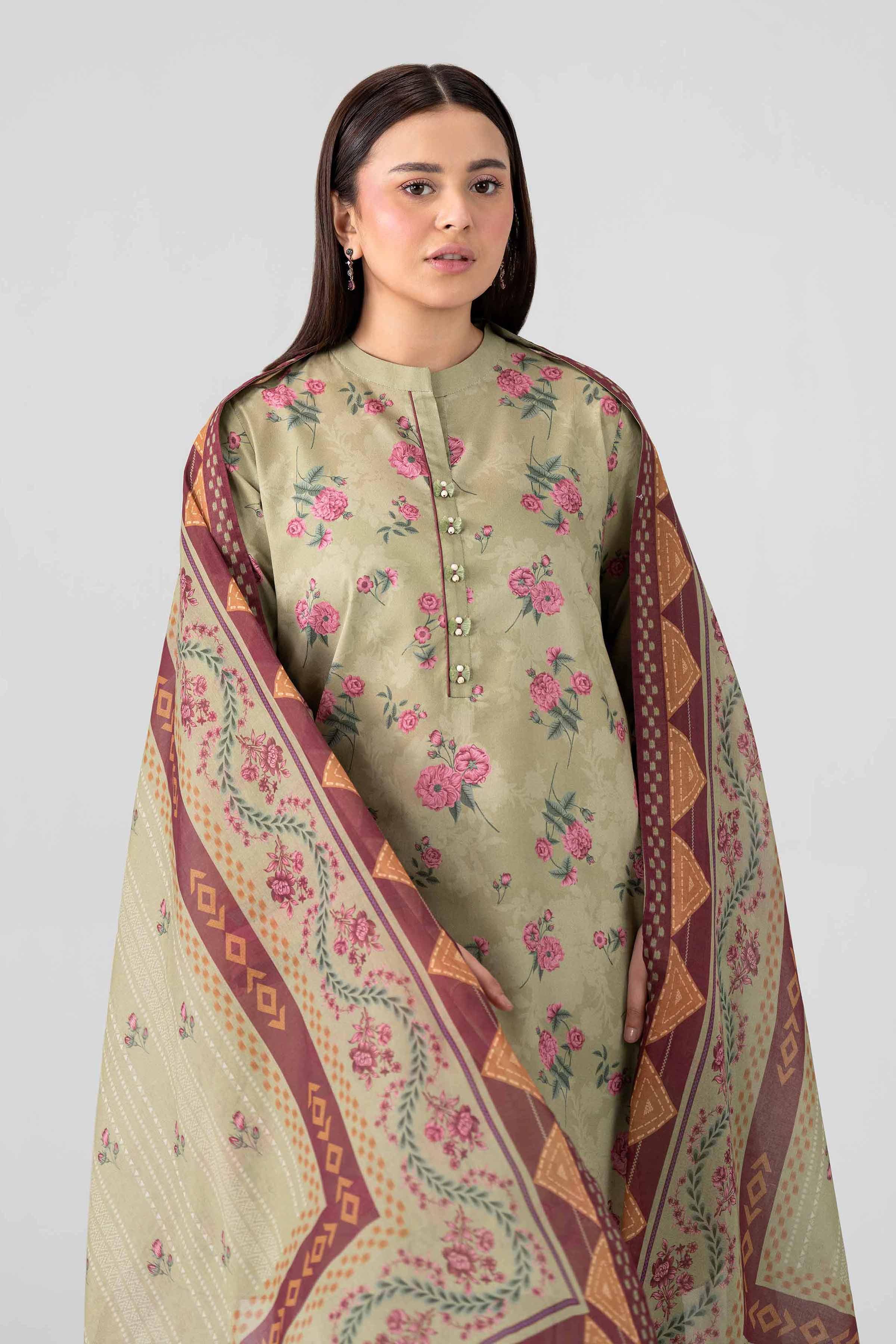 3 Piece - Printed Loose Fabric - 42602609