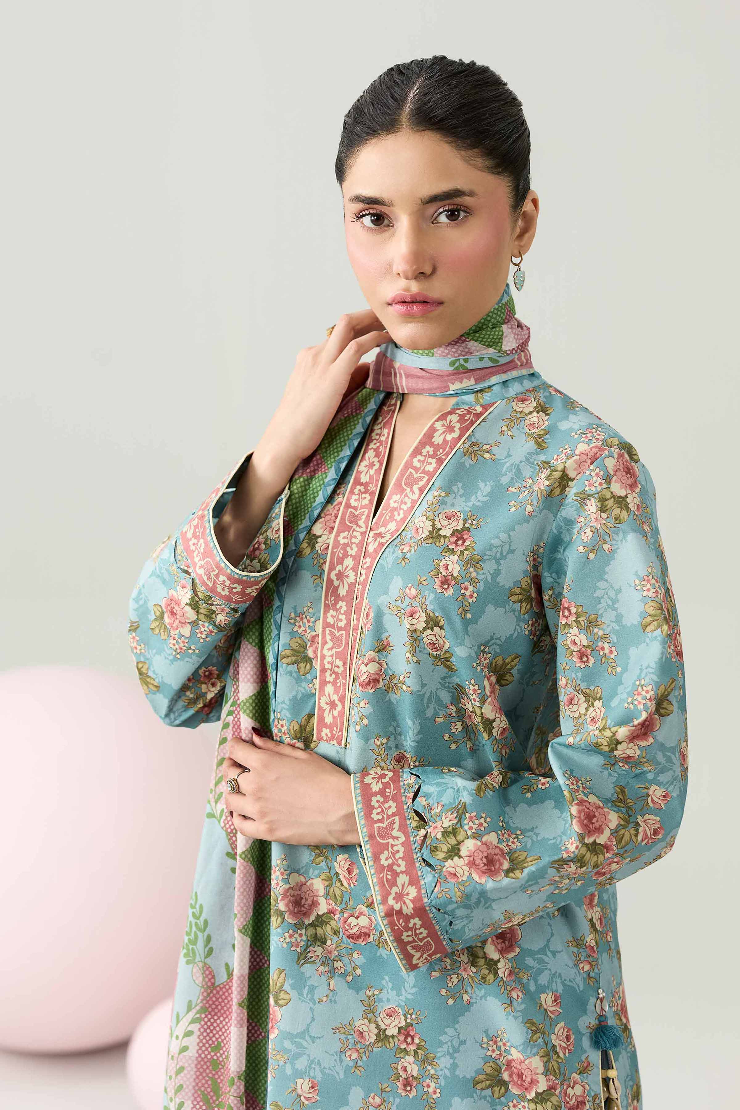 3 Piece - Printed Loose Fabric - 42602613