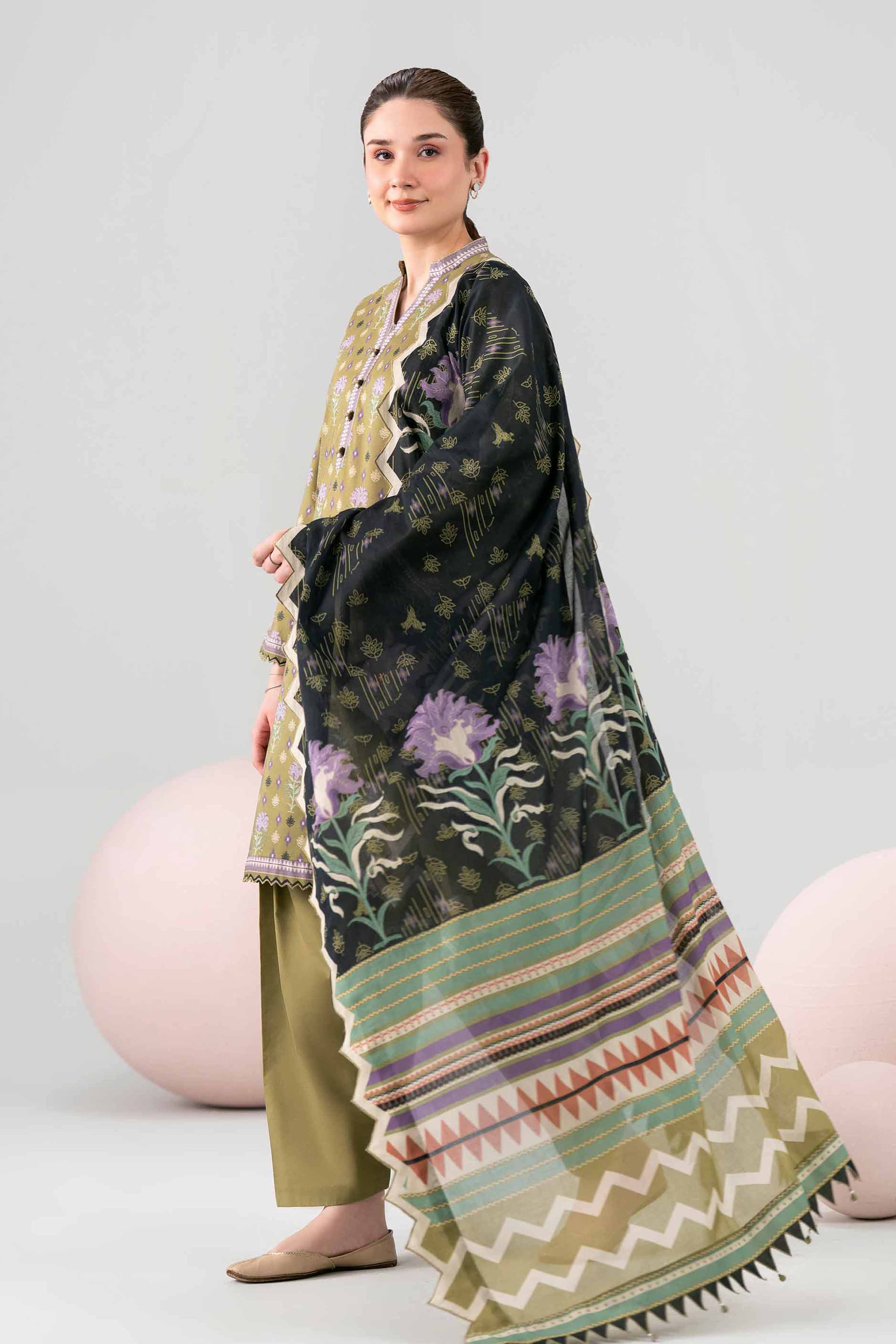 3 Piece - Printed Loose Fabric - 42602614