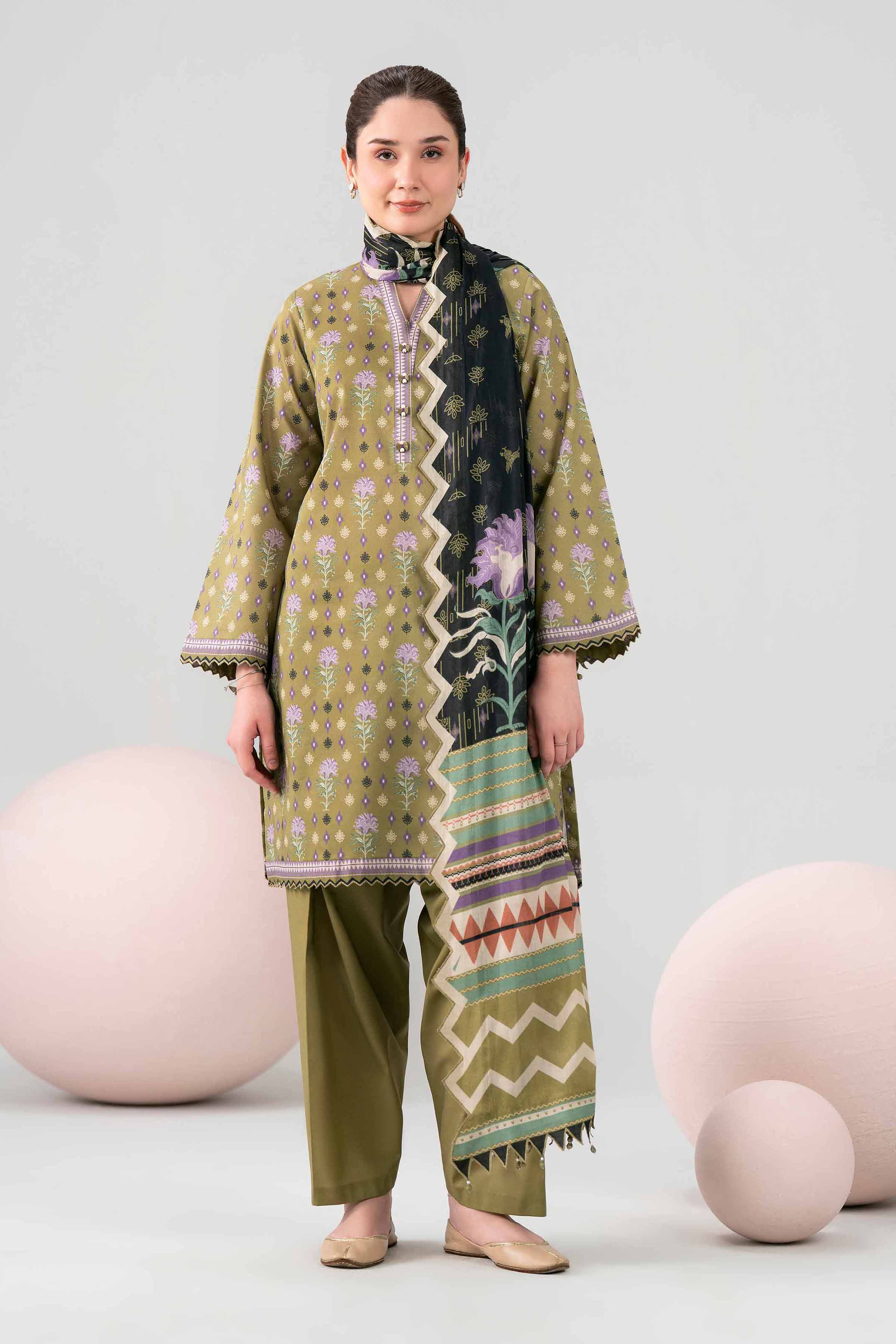 3 Piece - Printed Loose Fabric - 42602614