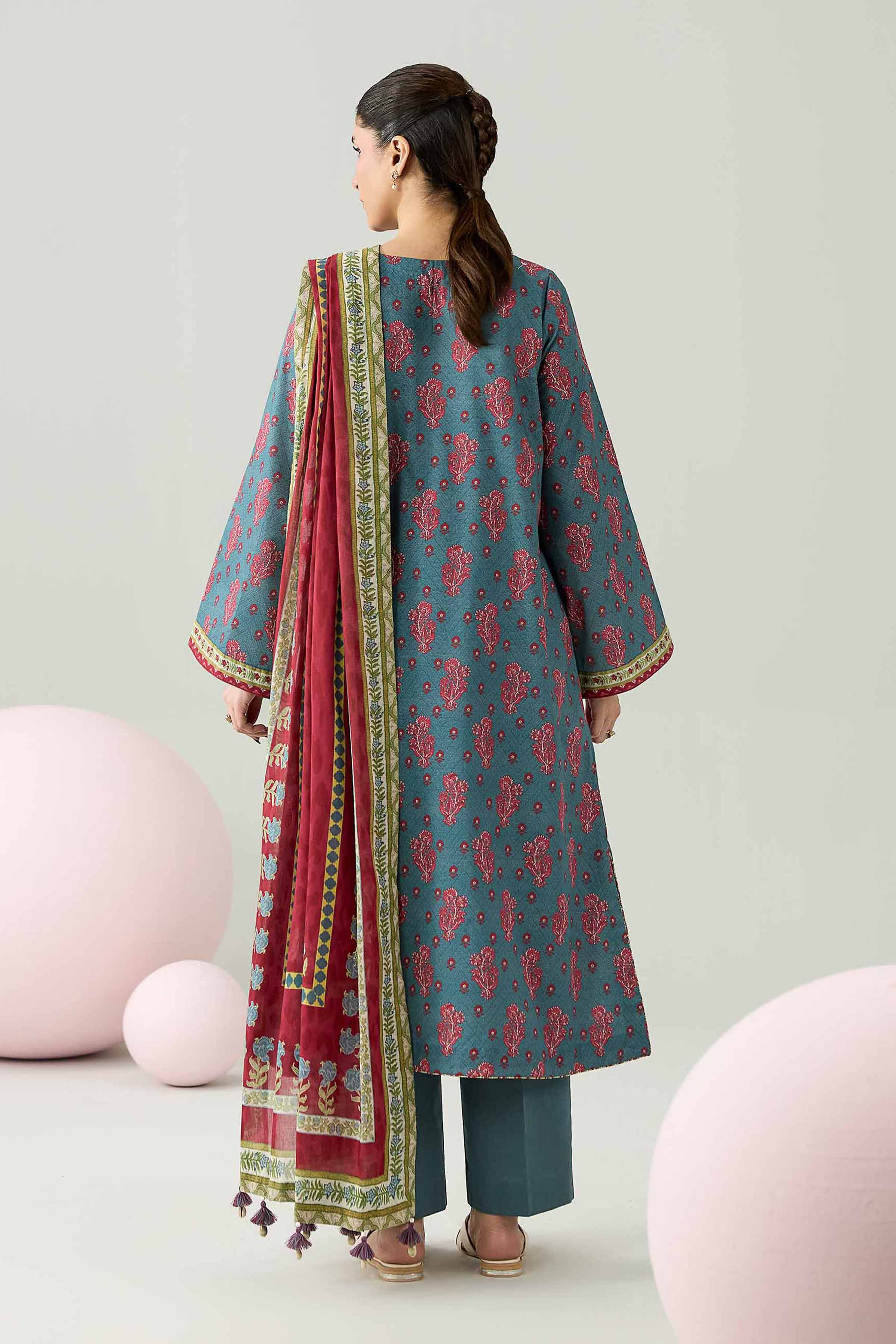 3 Piece - Printed Loose Fabric - 42602616