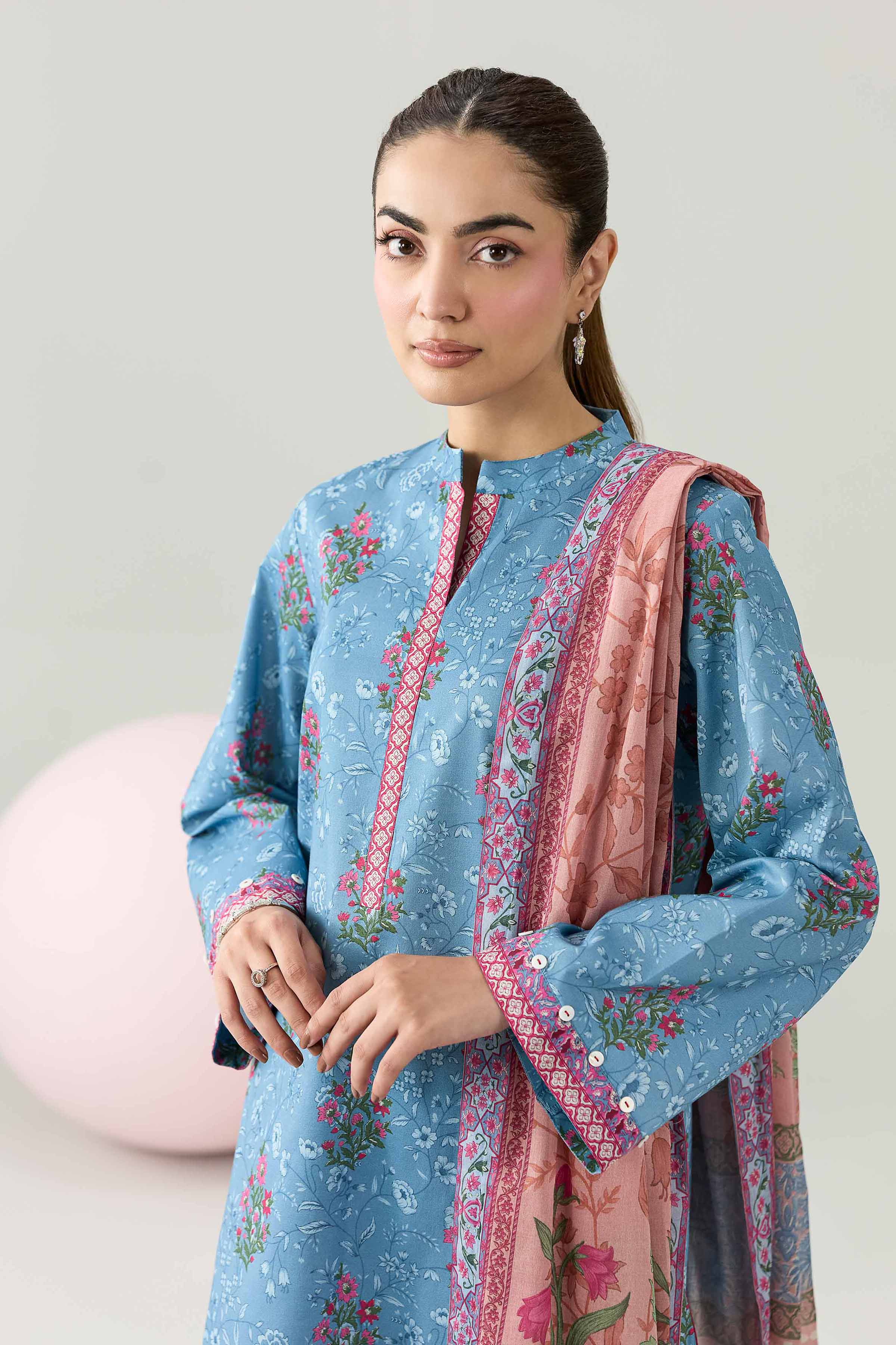 3 Piece - Printed Loose Fabric - 42602617