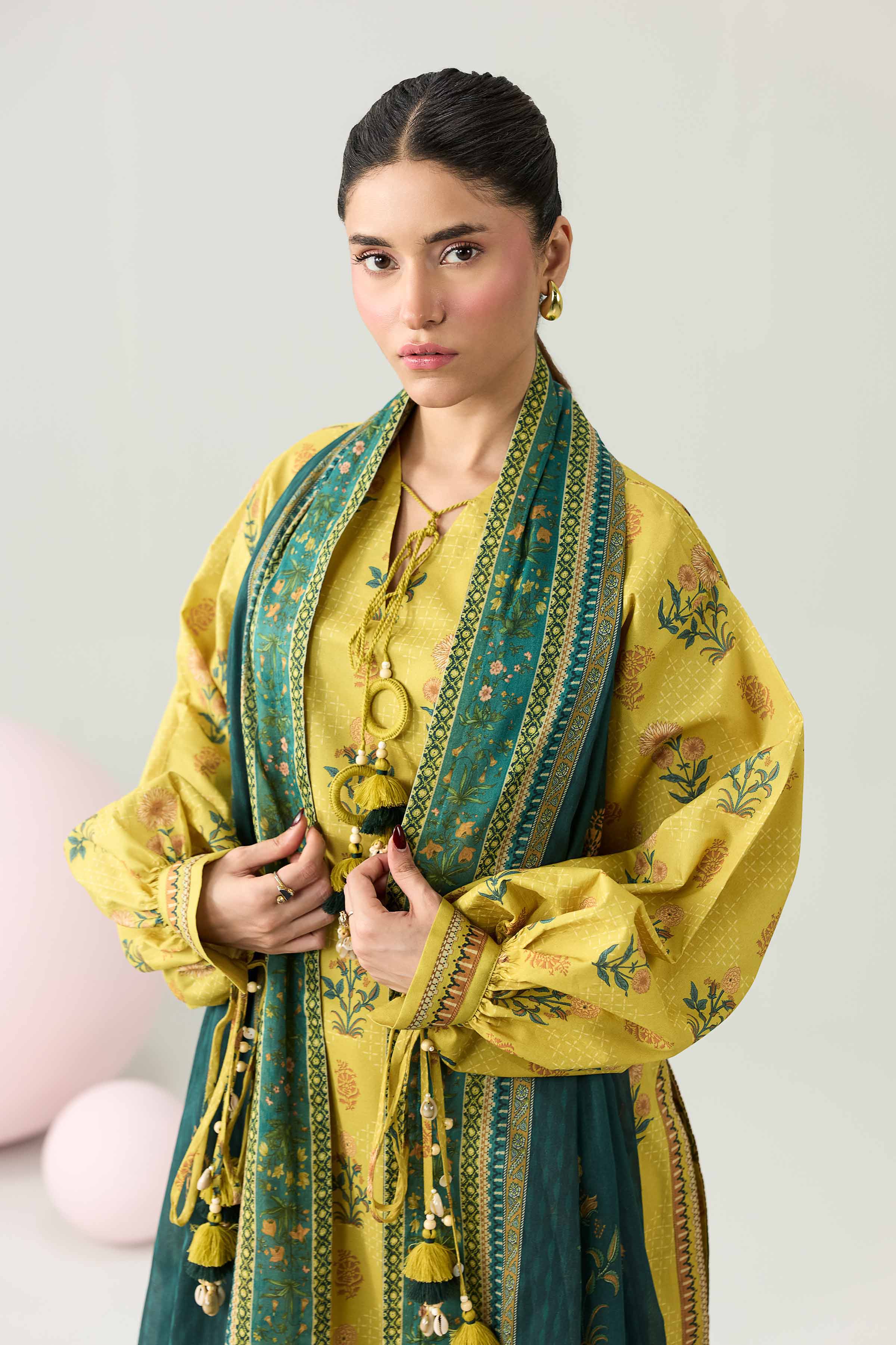 3 Piece - Printed Loose Fabric - 42602618
