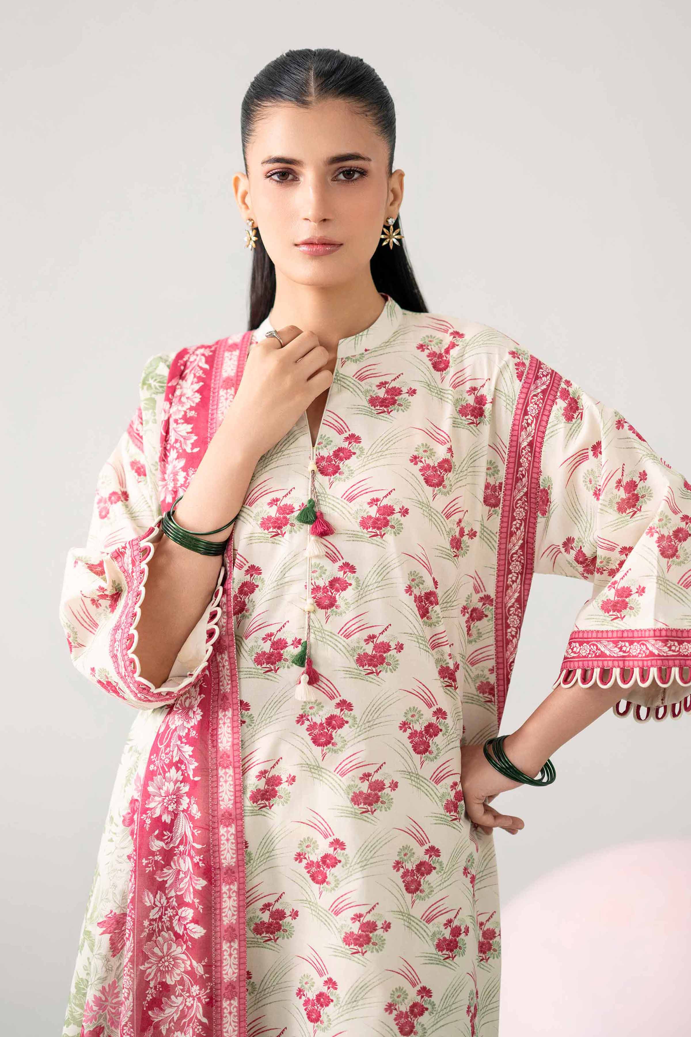 3 Piece - Printed Loose Fabric - 42602619