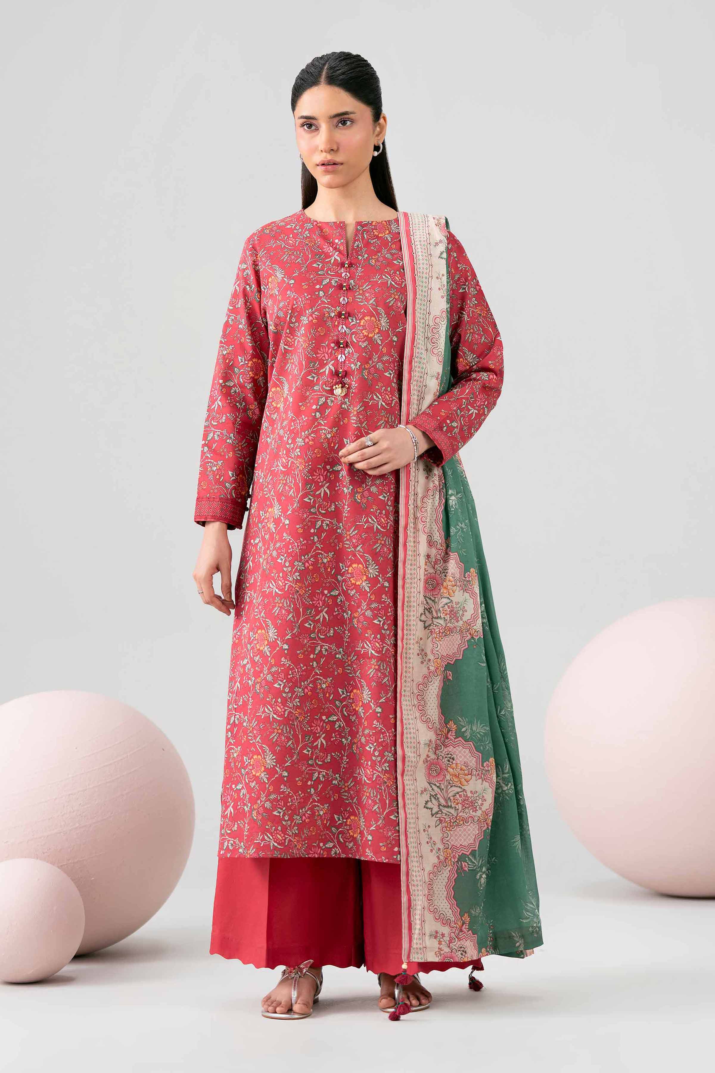 3 Piece - Printed Loose Fabric - 42602621
