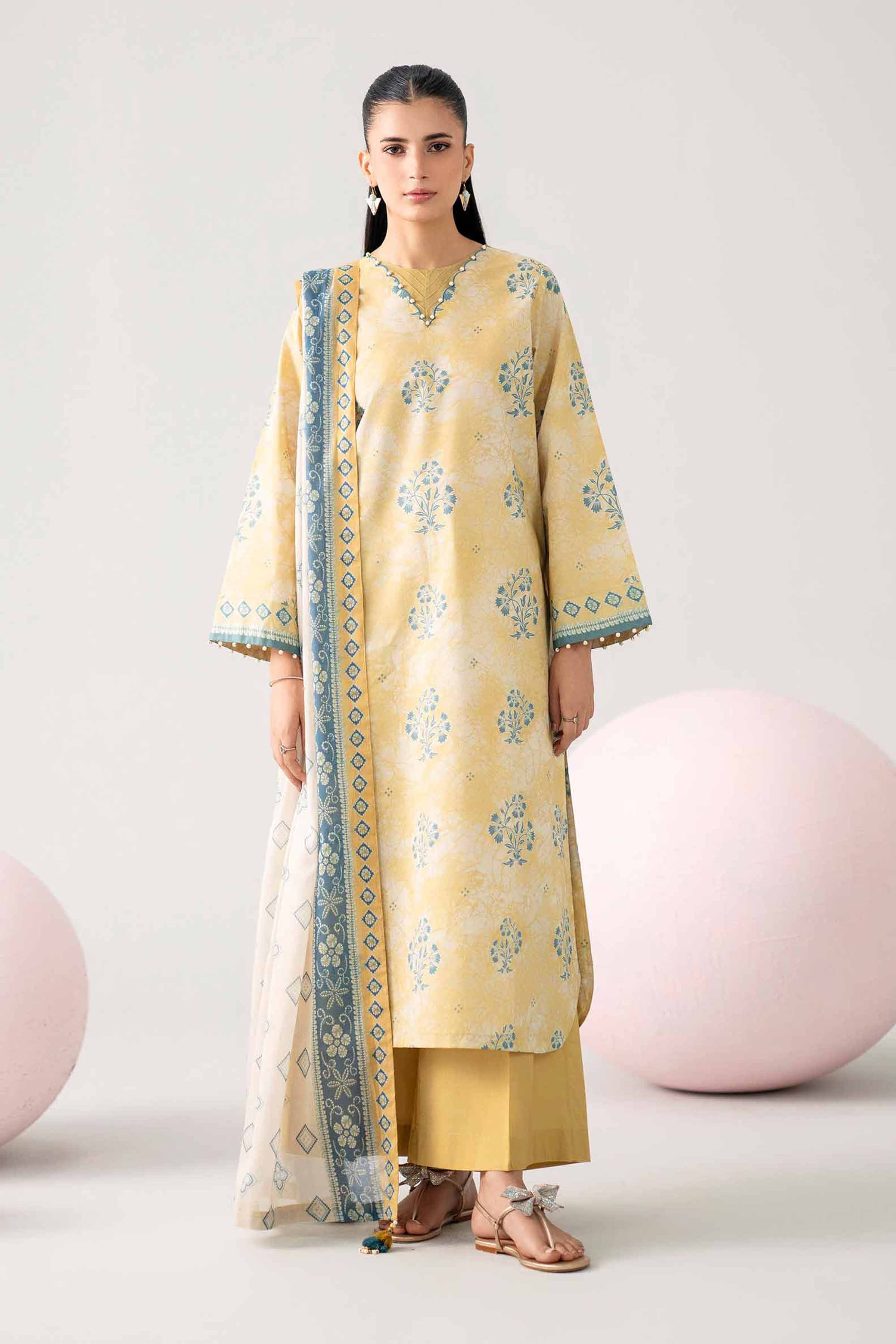 3 Piece - Printed Loose Fabric - 42602626
