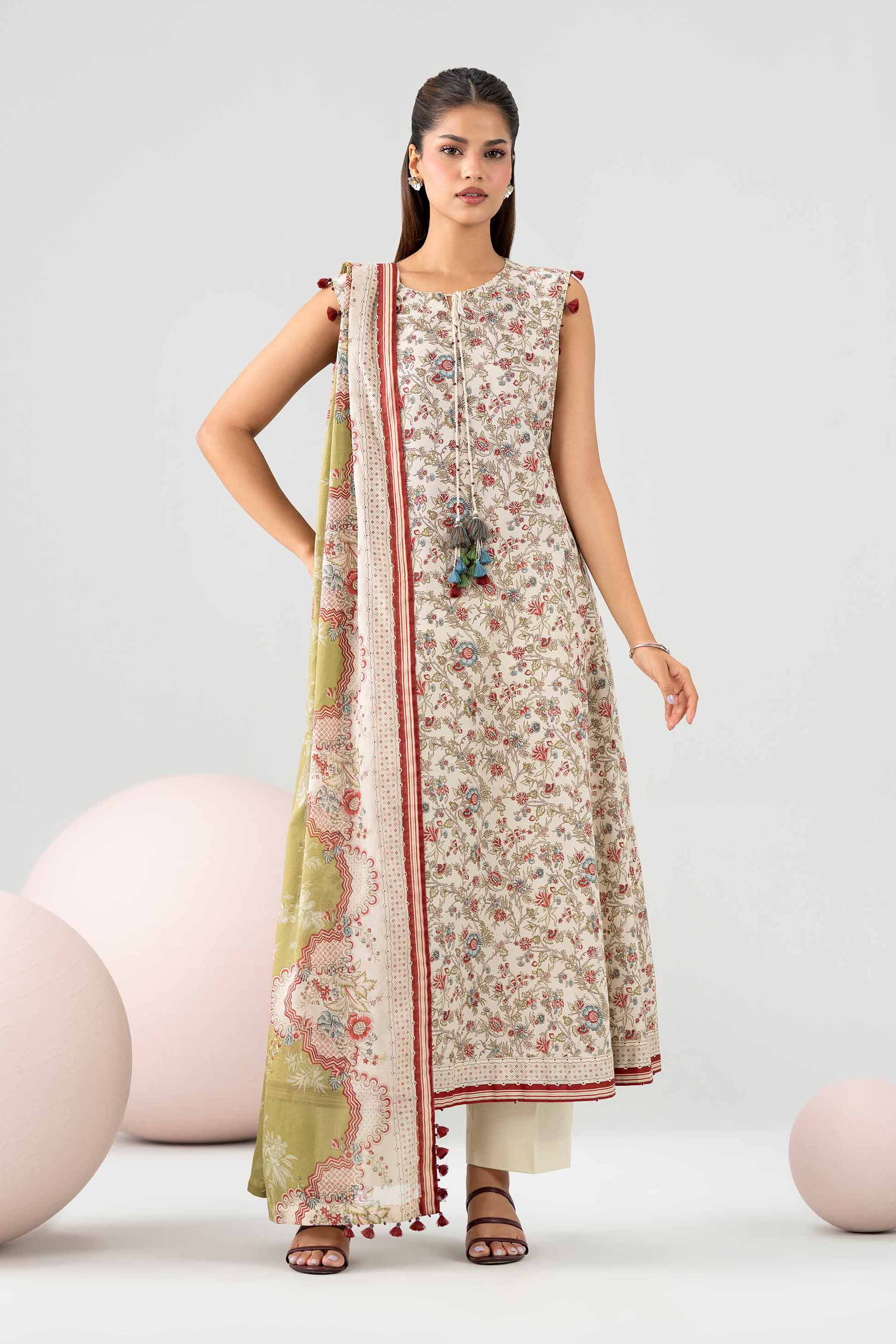 3 Piece - Printed Loose Fabric - 42602628