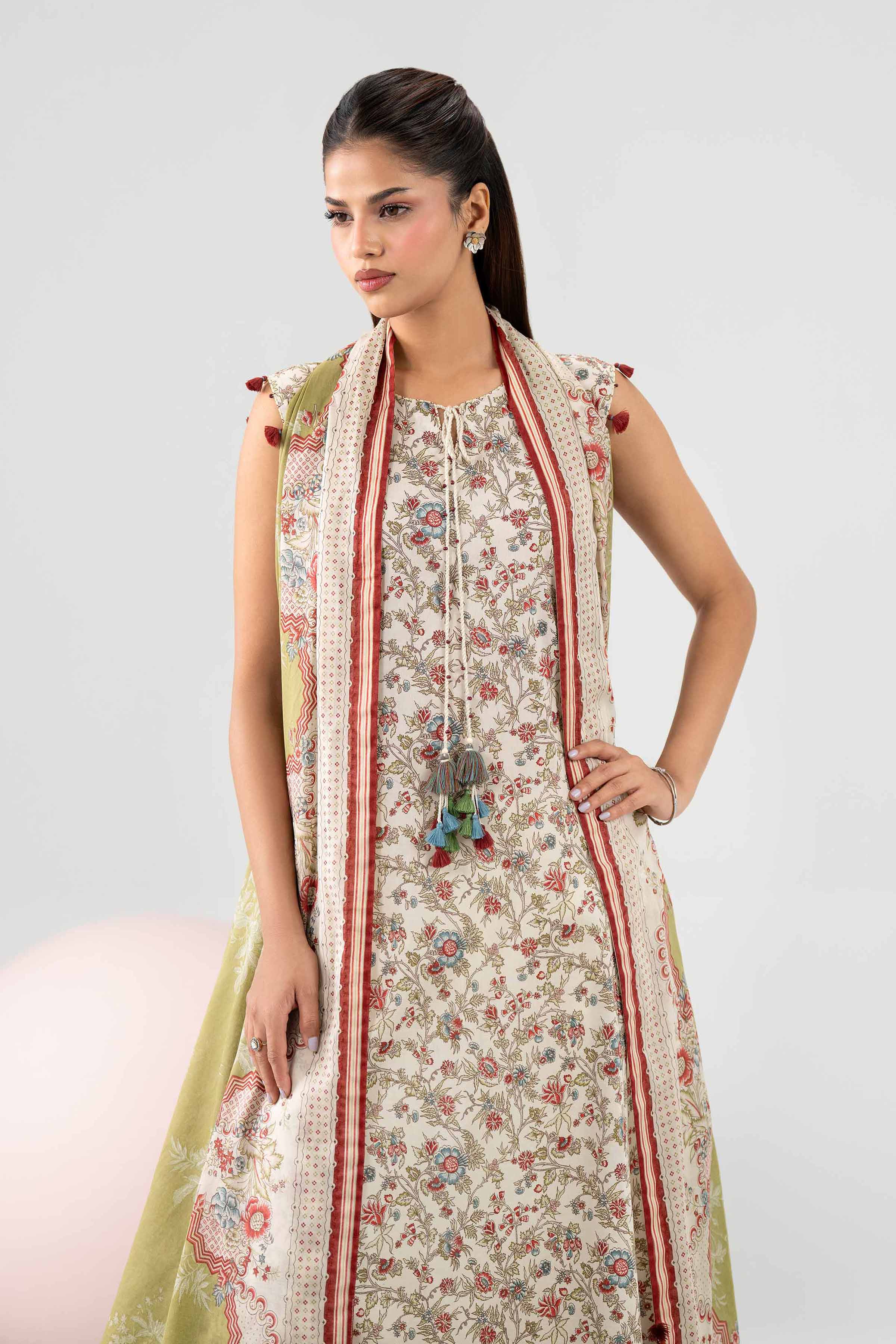 3 Piece - Printed Loose Fabric - 42602628
