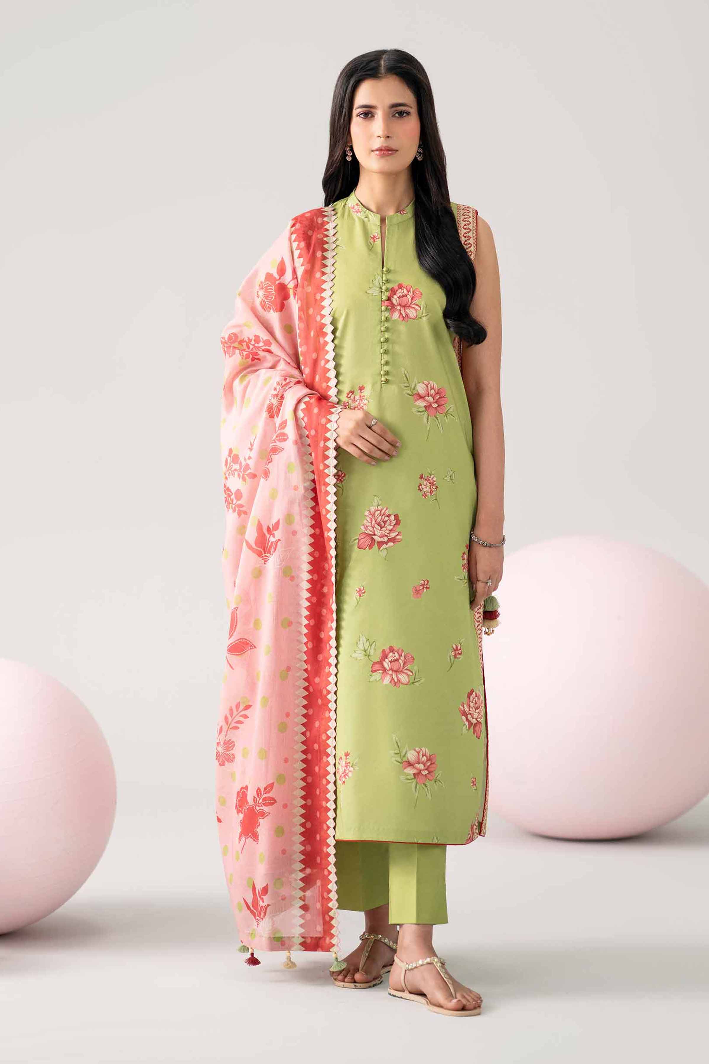 3 Piece - Printed Loose Fabric - 42602630