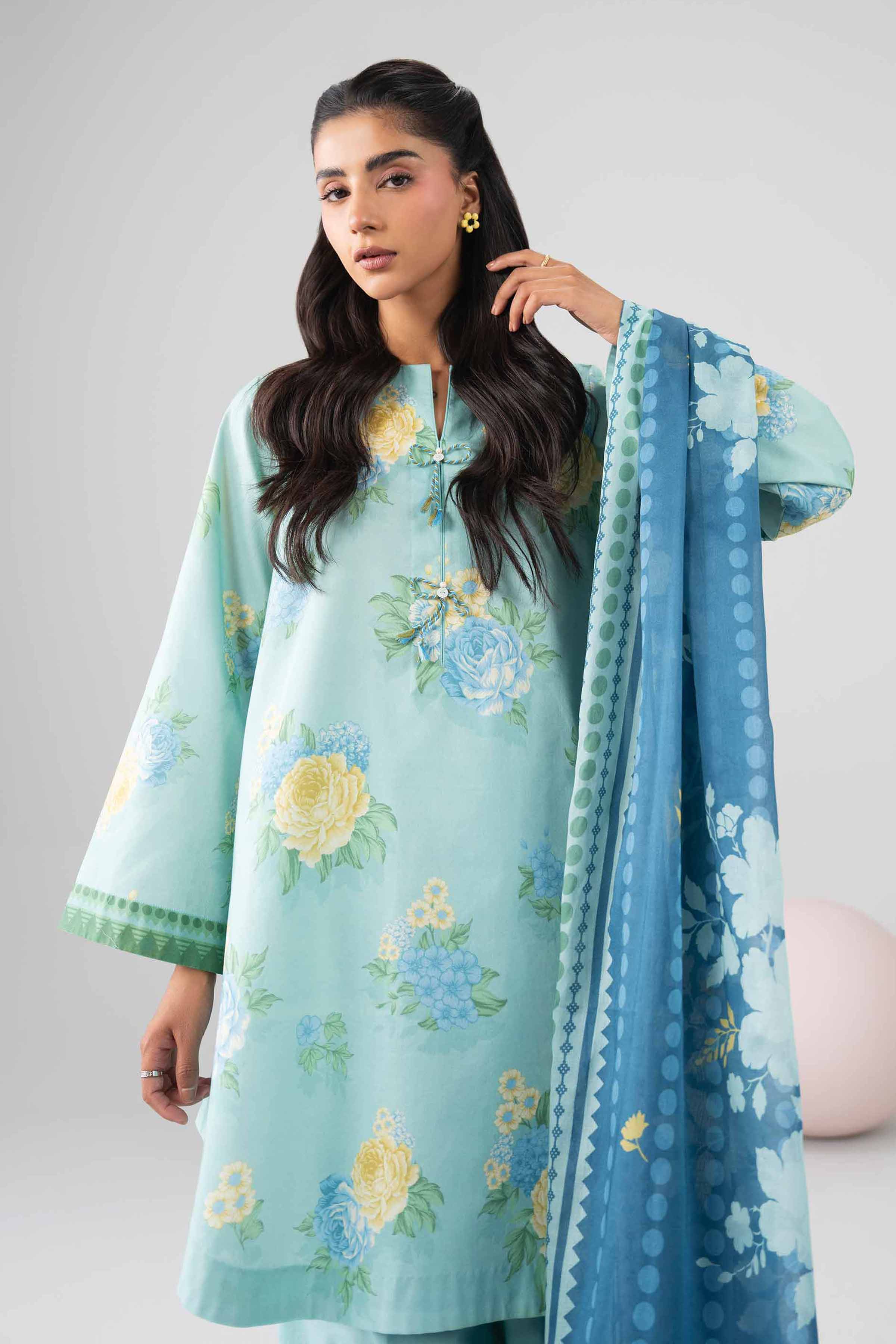 3 Piece - Printed Loose Fabric - 42602631