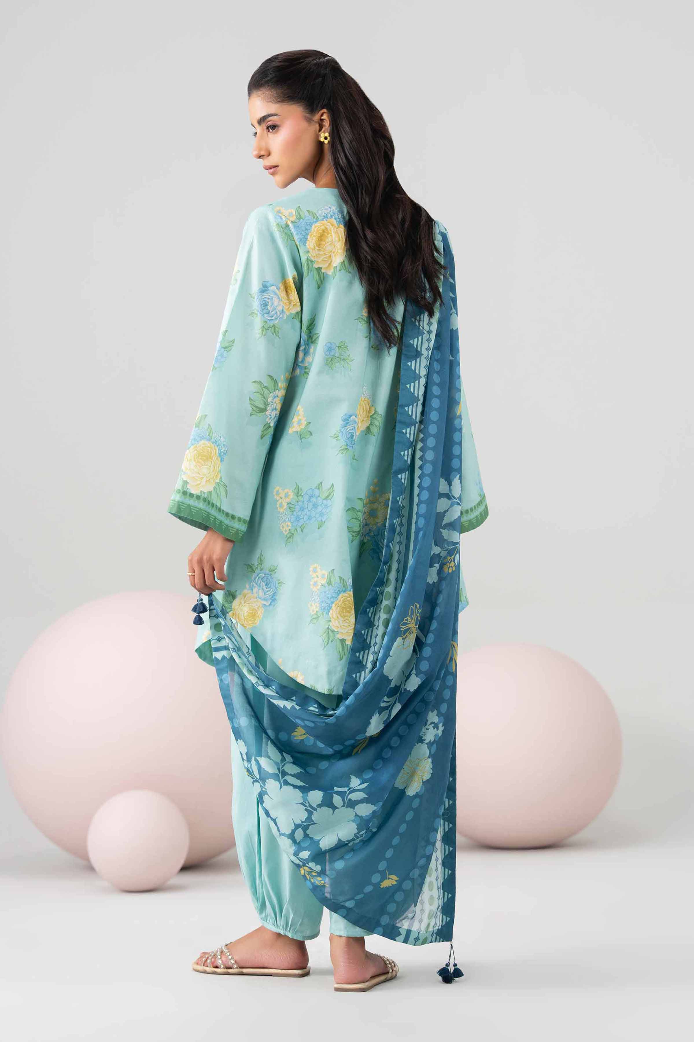 3 Piece - Printed Loose Fabric - 42602631