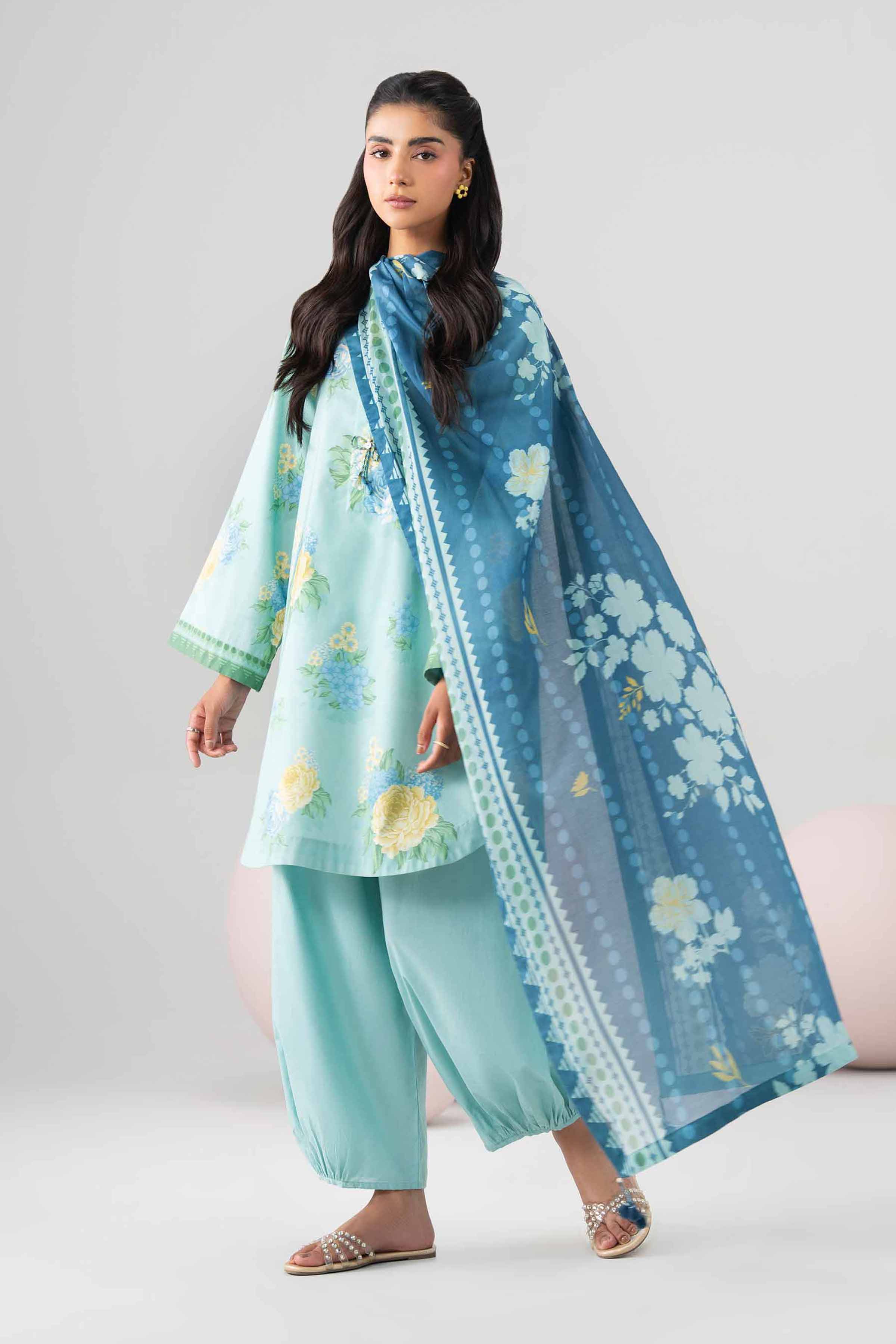 3 Piece - Printed Loose Fabric - 42602631