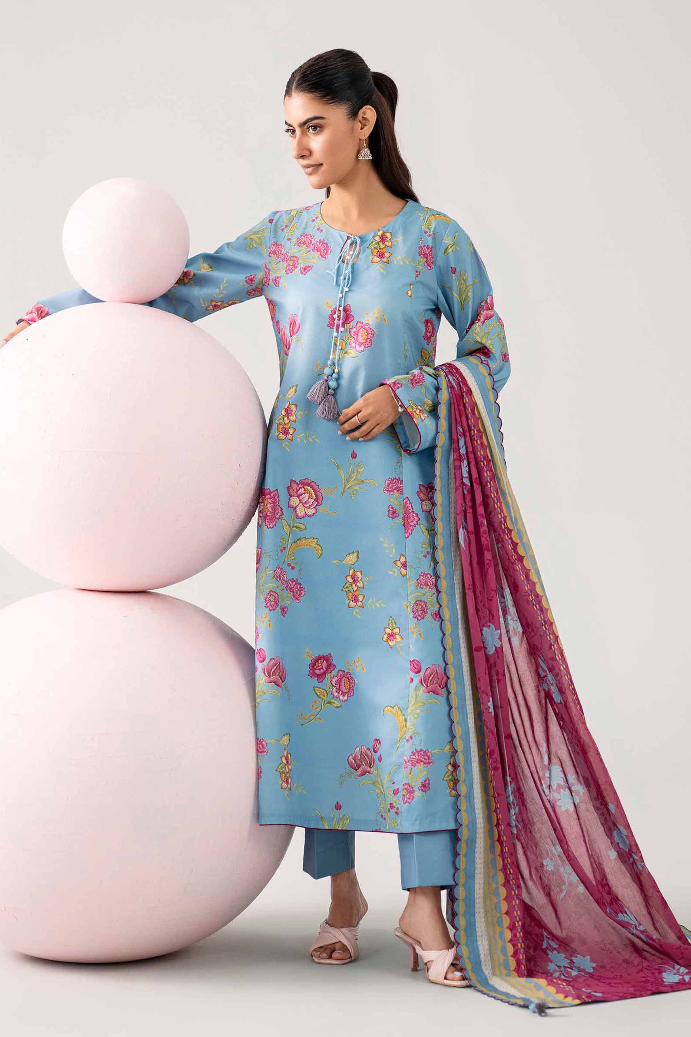 3 Piece - Printed Loose Fabric - 42602632