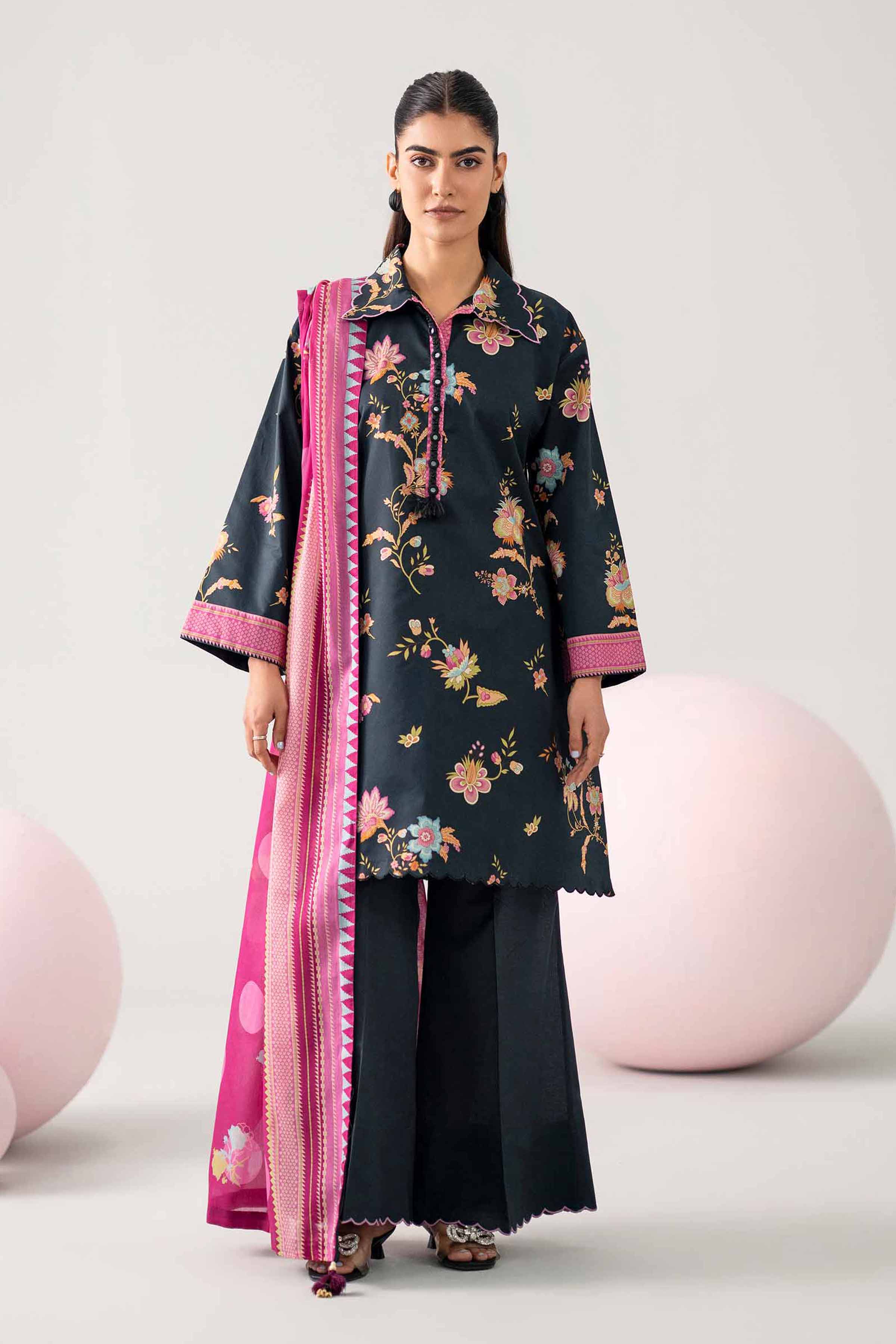 3 Piece - Printed Loose Fabric - 42602633