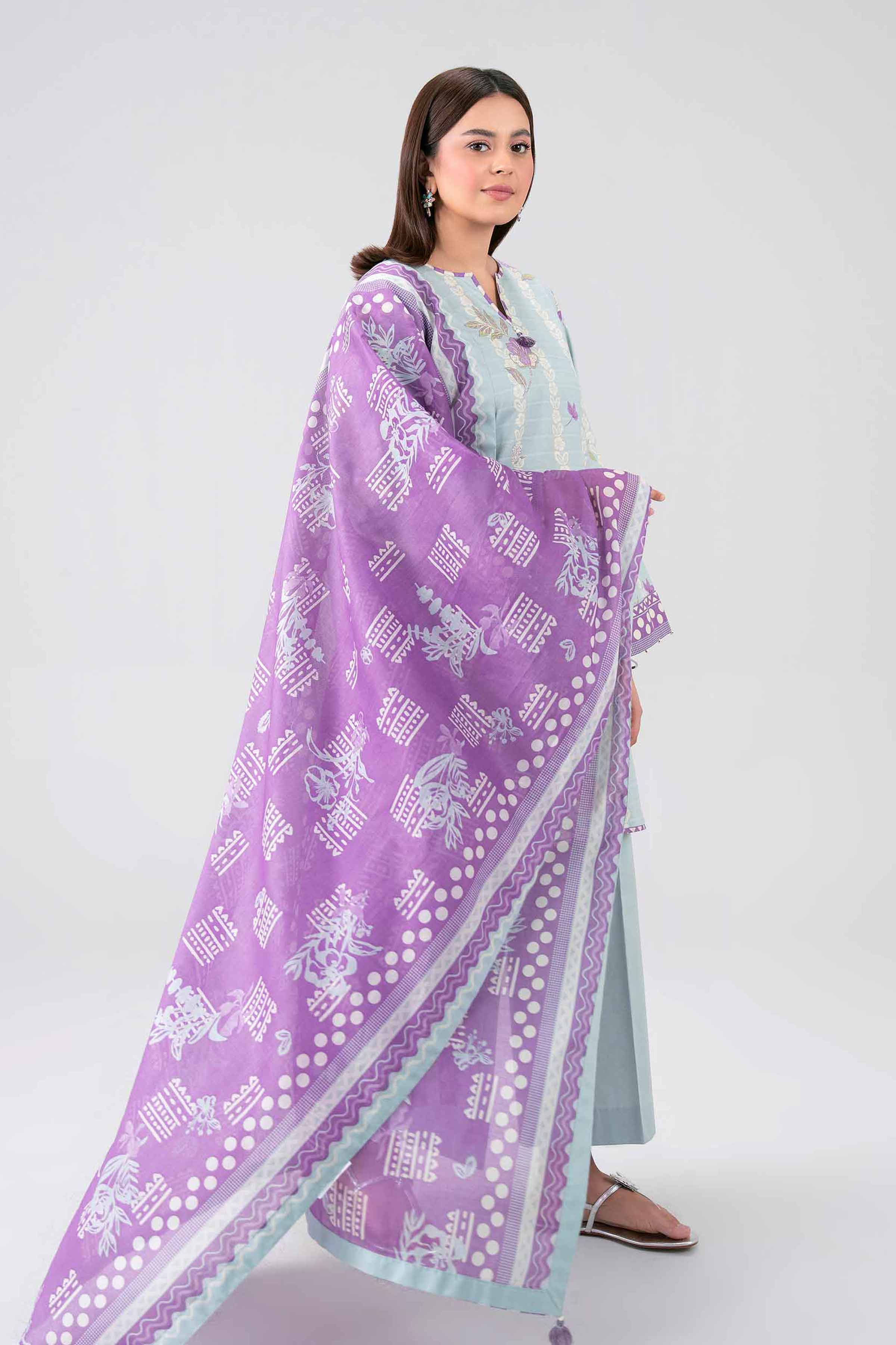 3 Piece - Printed Loose Fabric - 42602634