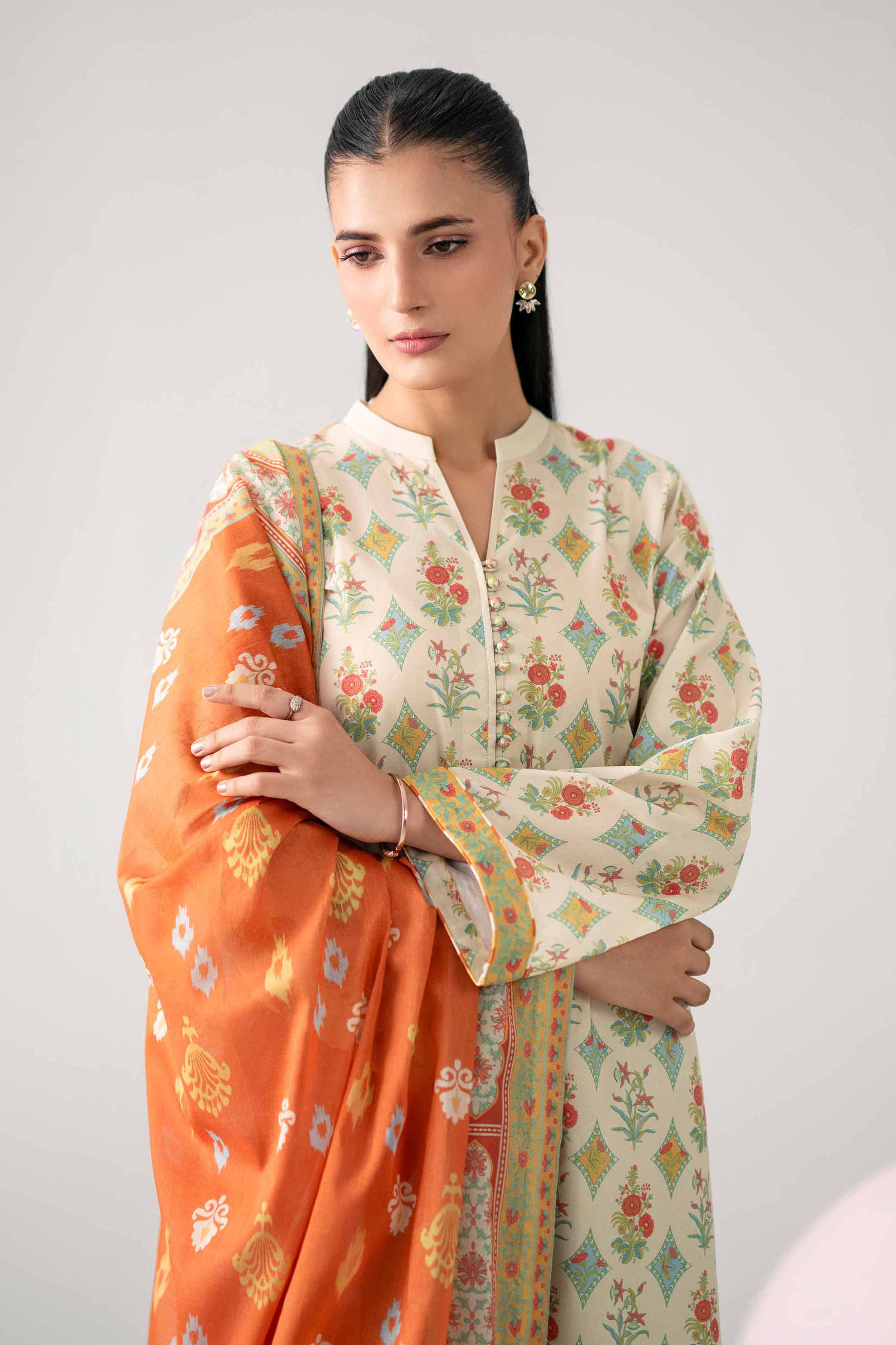 3 Piece - Printed Loose Fabric - 42602635
