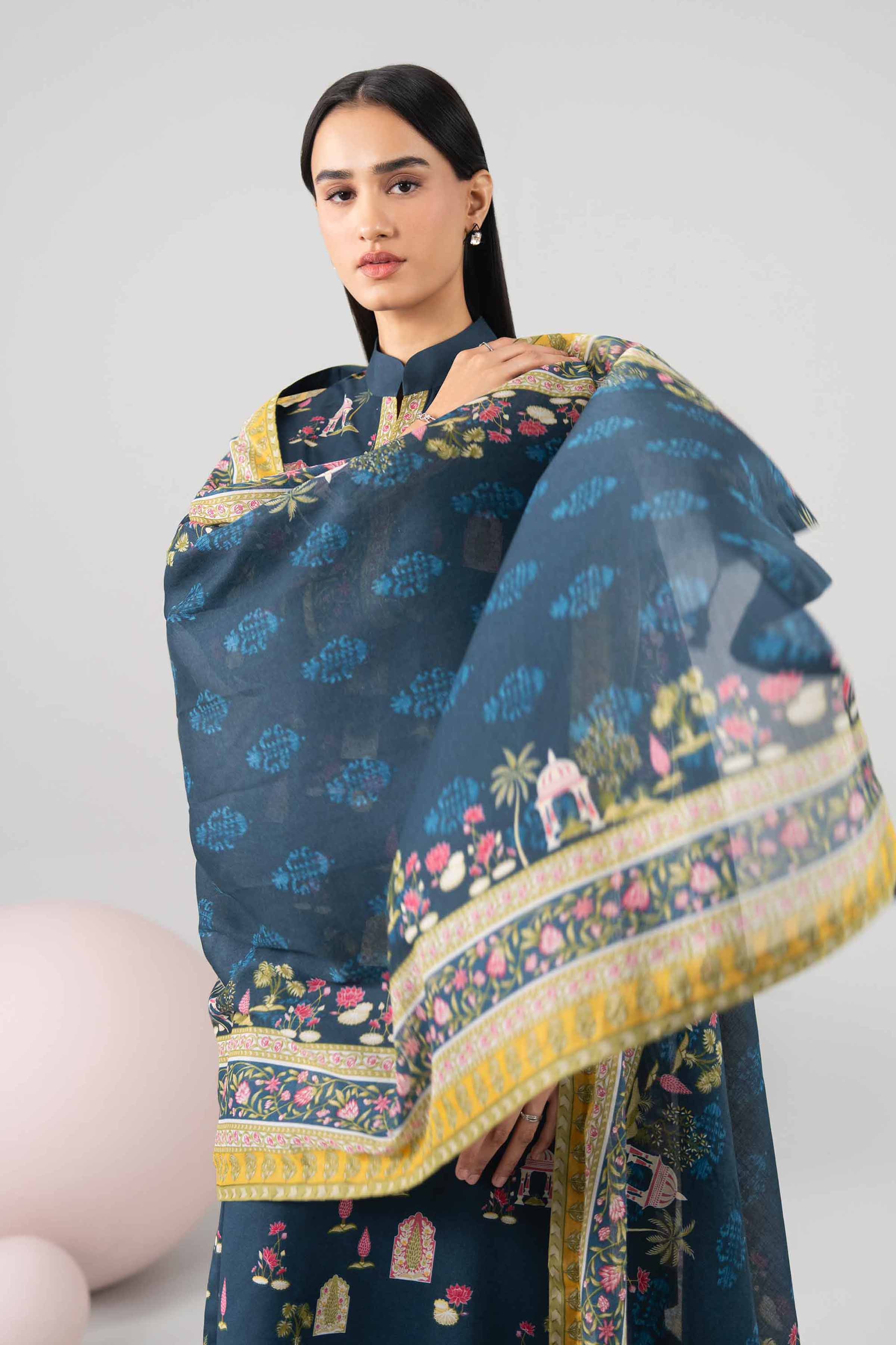 3 Piece - Printed Loose Fabric - 42602636