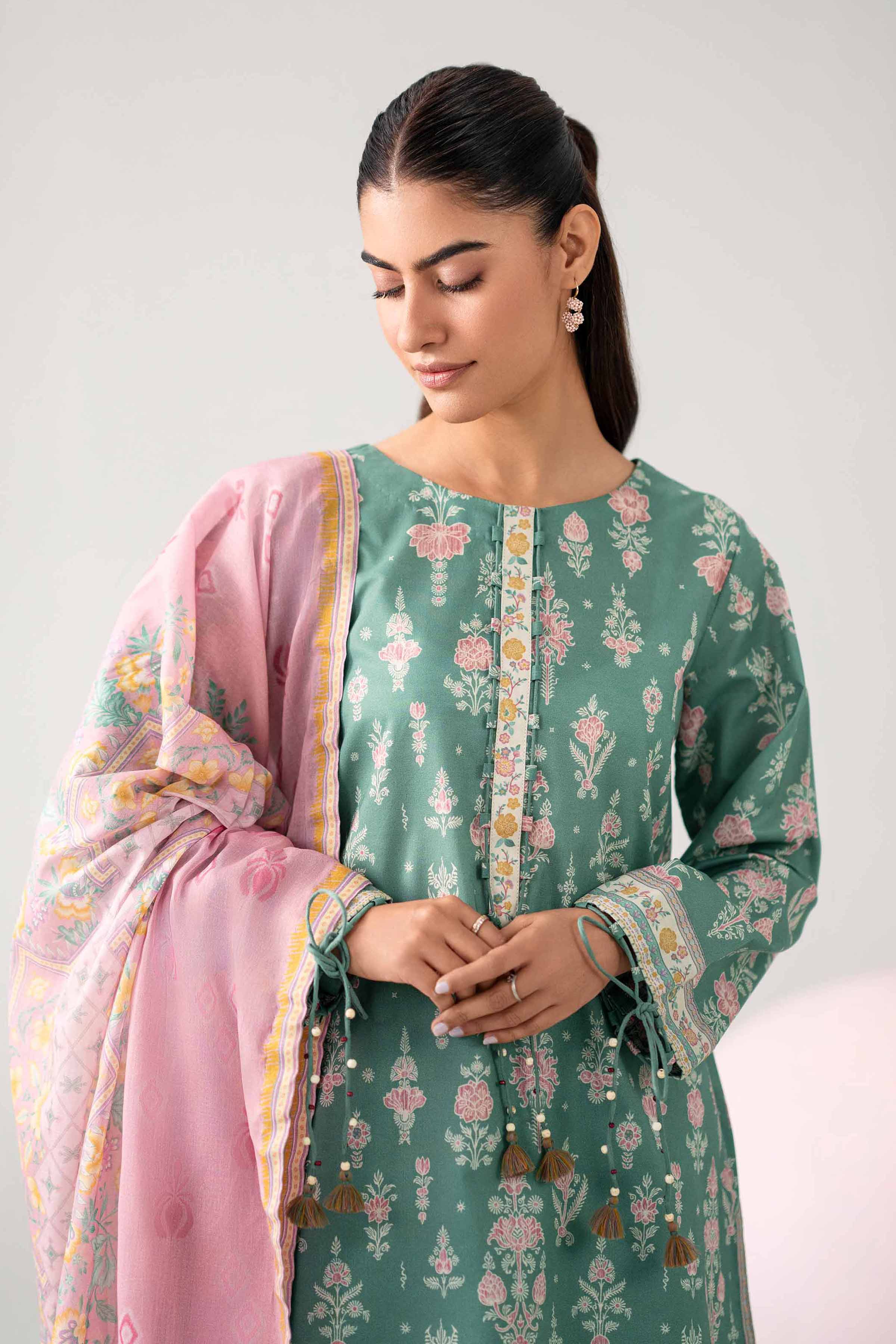 3 Piece - Printed Loose Fabric - 42602637