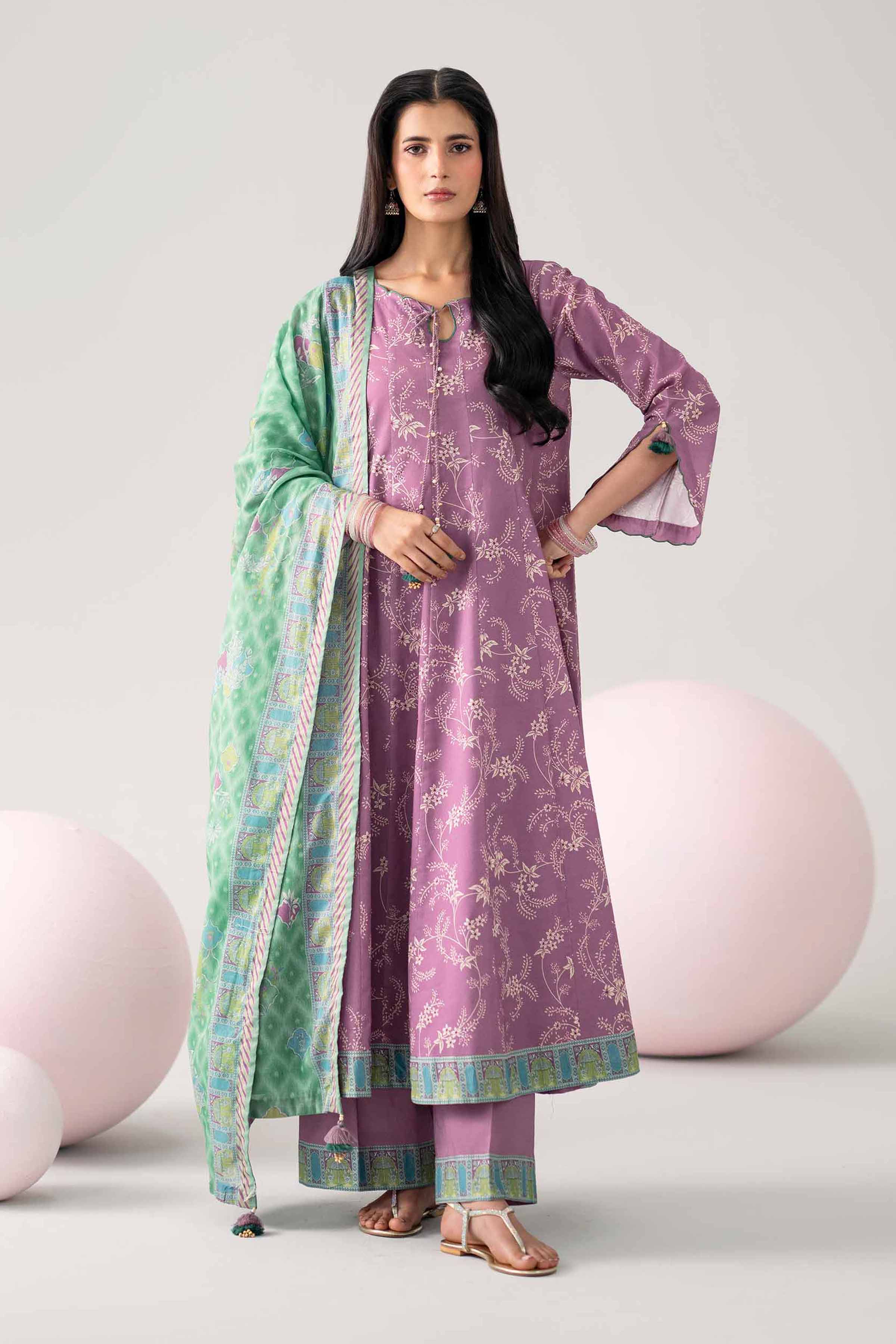 3 Piece - Printed Loose Fabric - 42602638