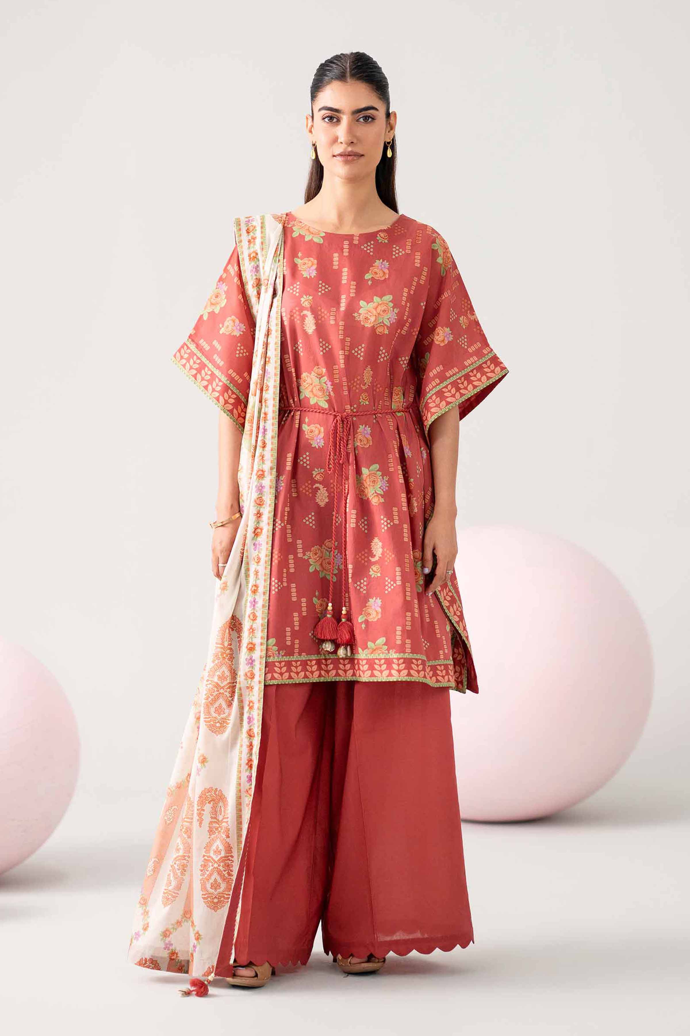 3 Piece - Printed Loose Fabric - 42602639