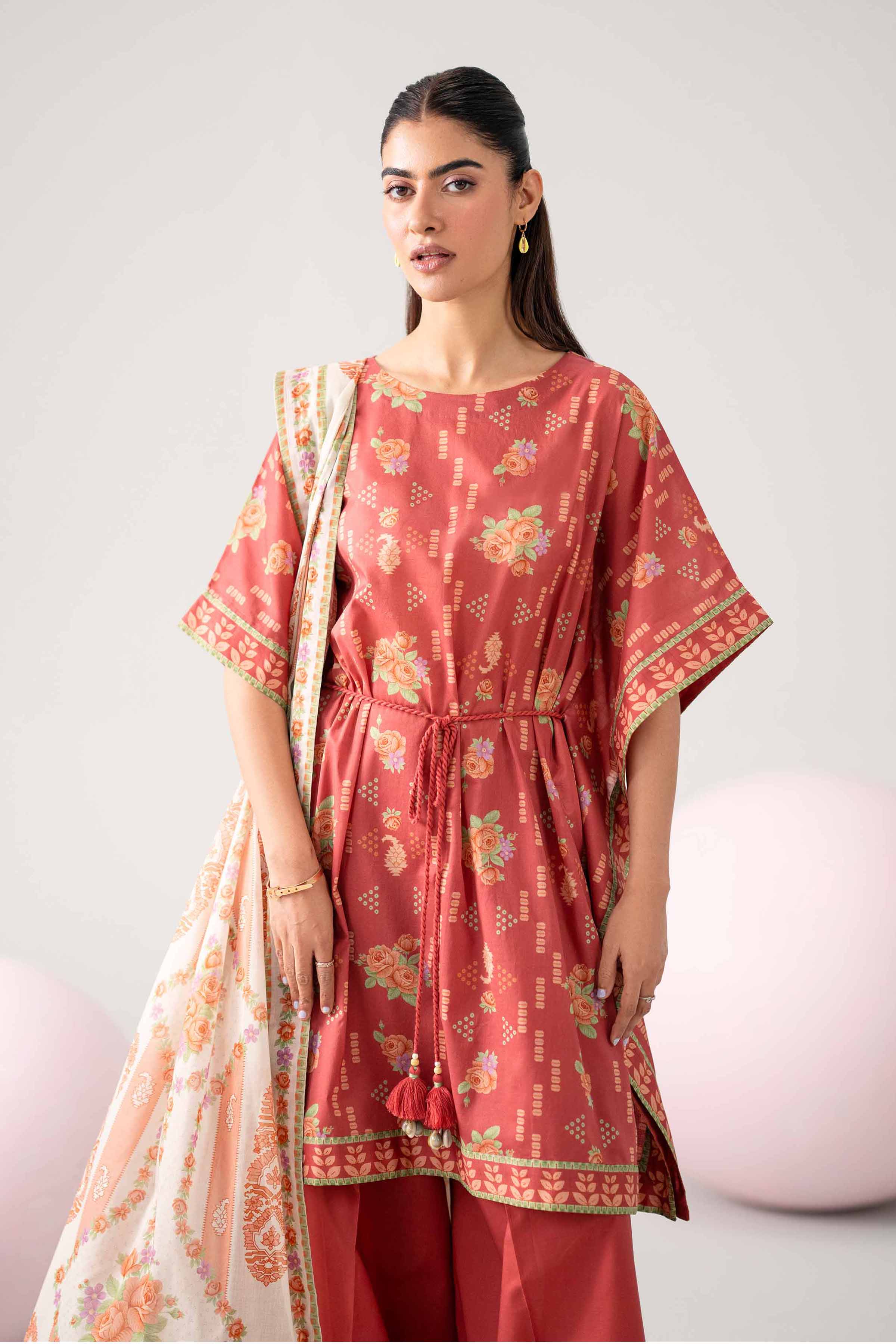 3 Piece - Printed Loose Fabric - 42602639