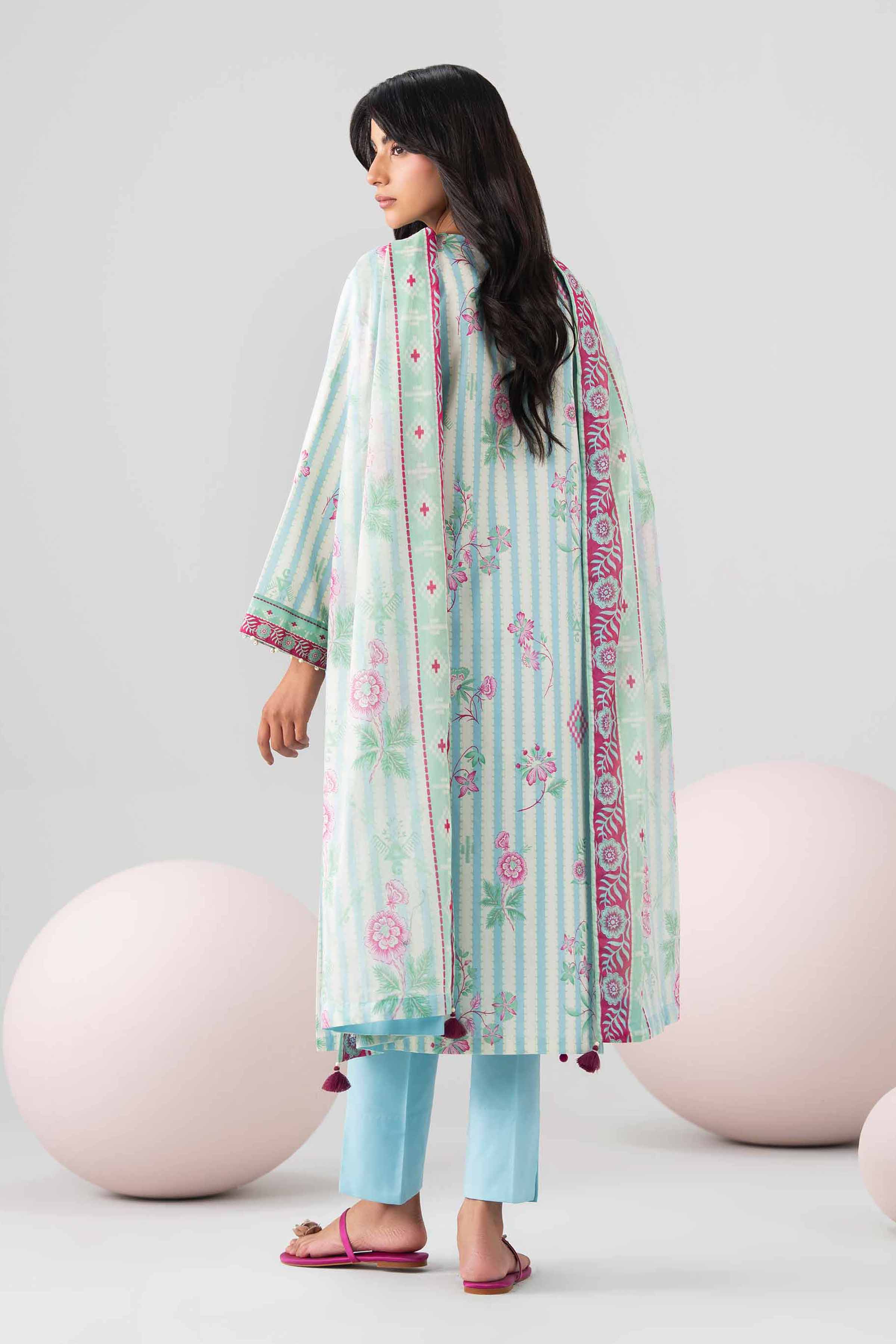 3 Piece - Printed Loose Fabric - 42602641