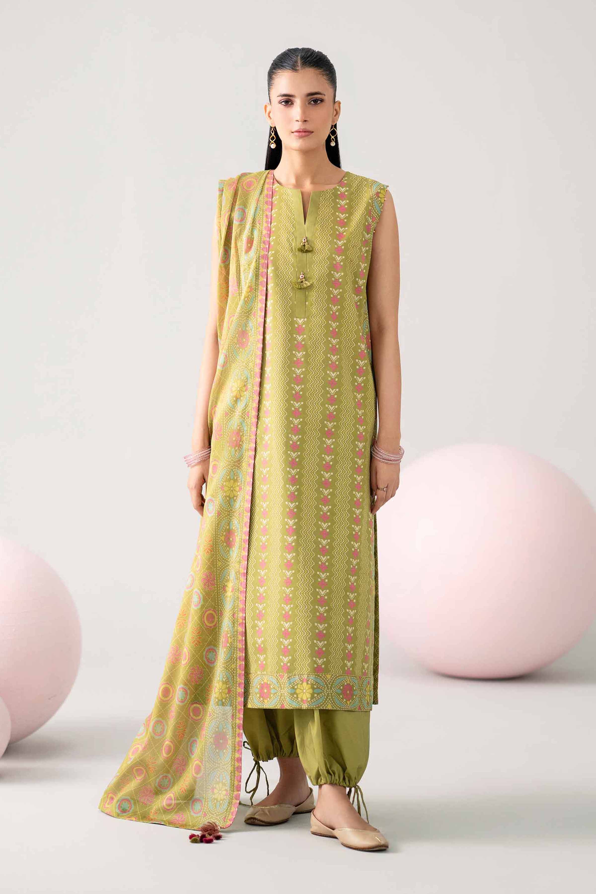 3 Piece - Printed Loose Fabric - 42602644
