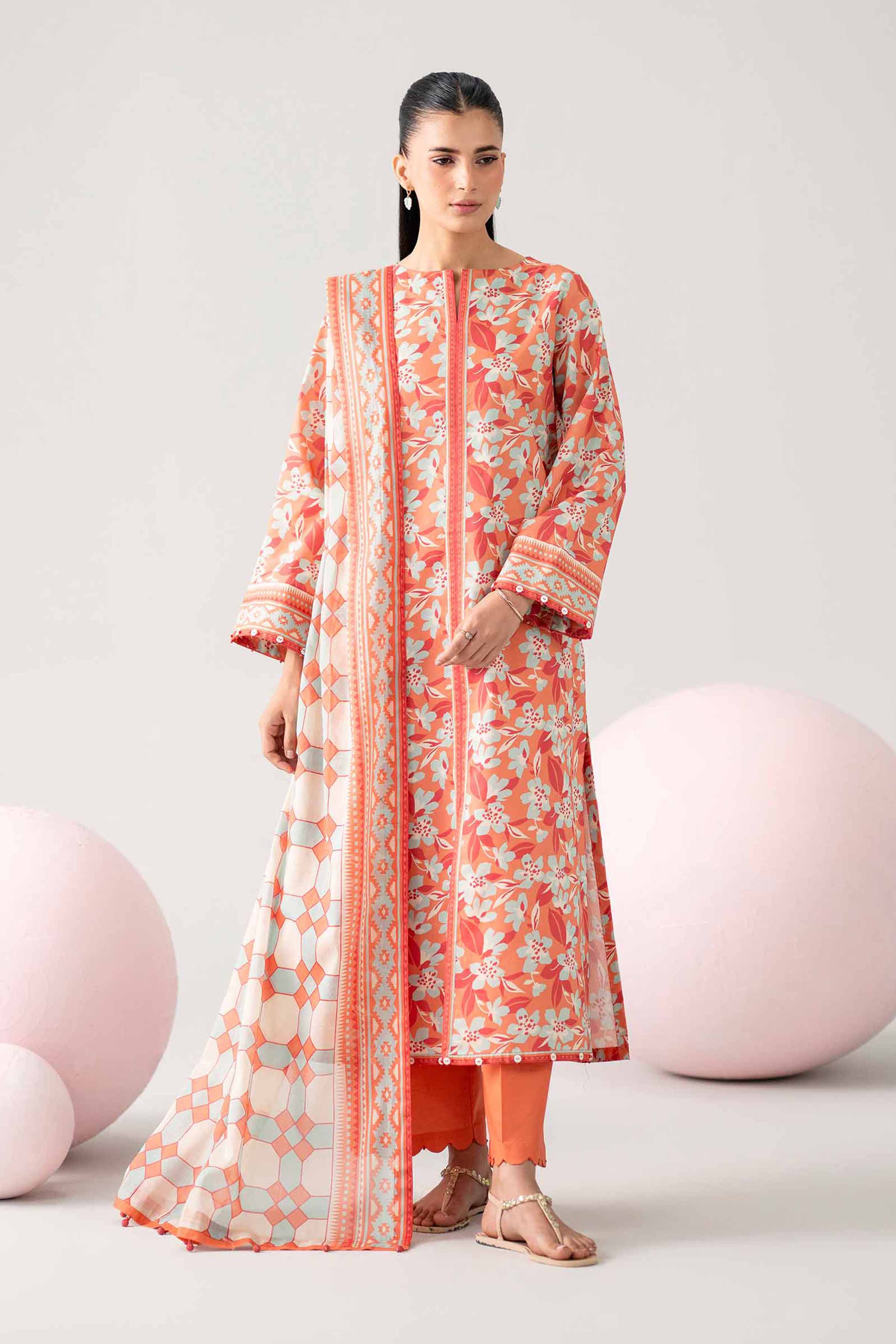 3 Piece - Printed Loose Fabric - 42602645