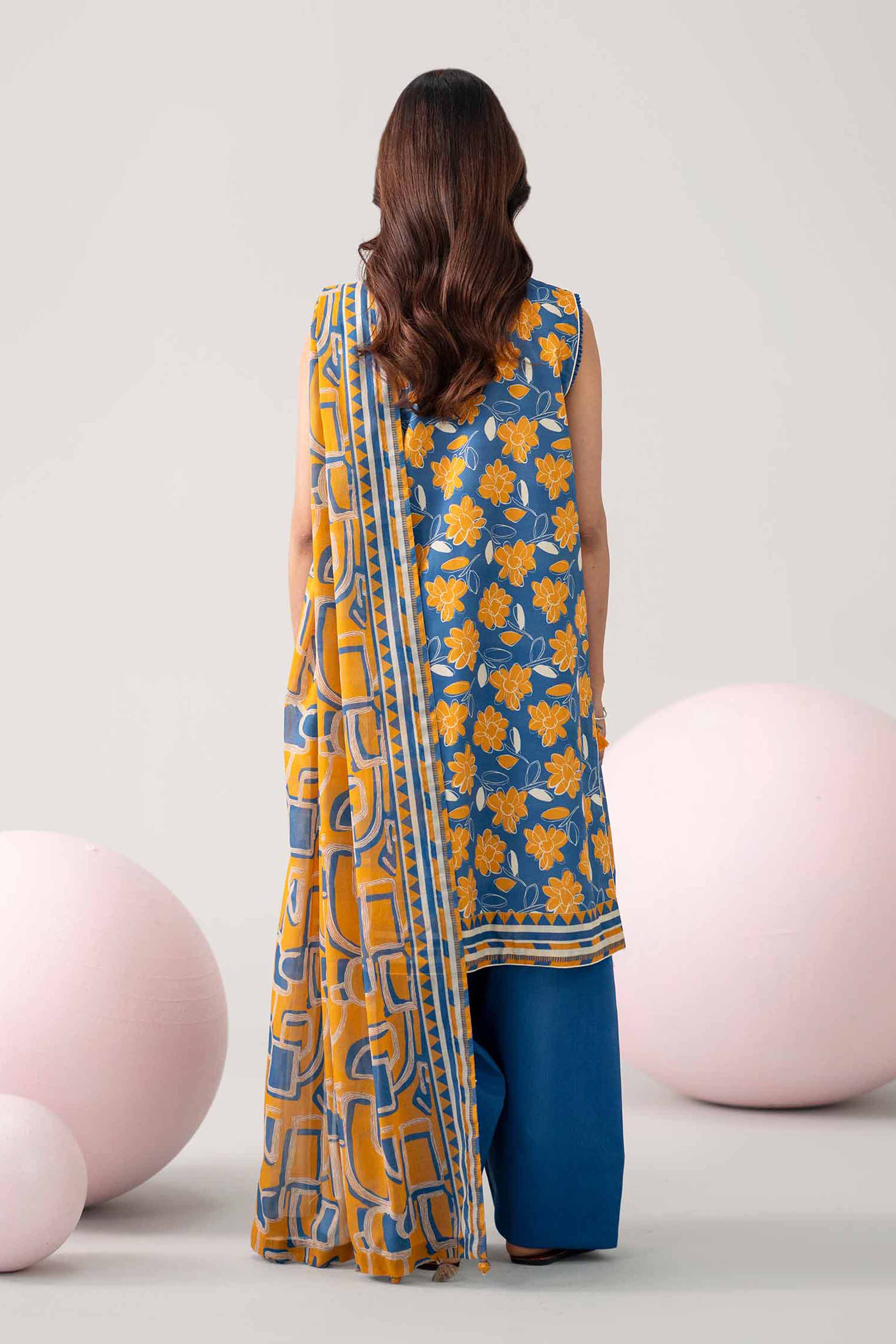 3 Piece - Printed Loose Fabric - 42602646