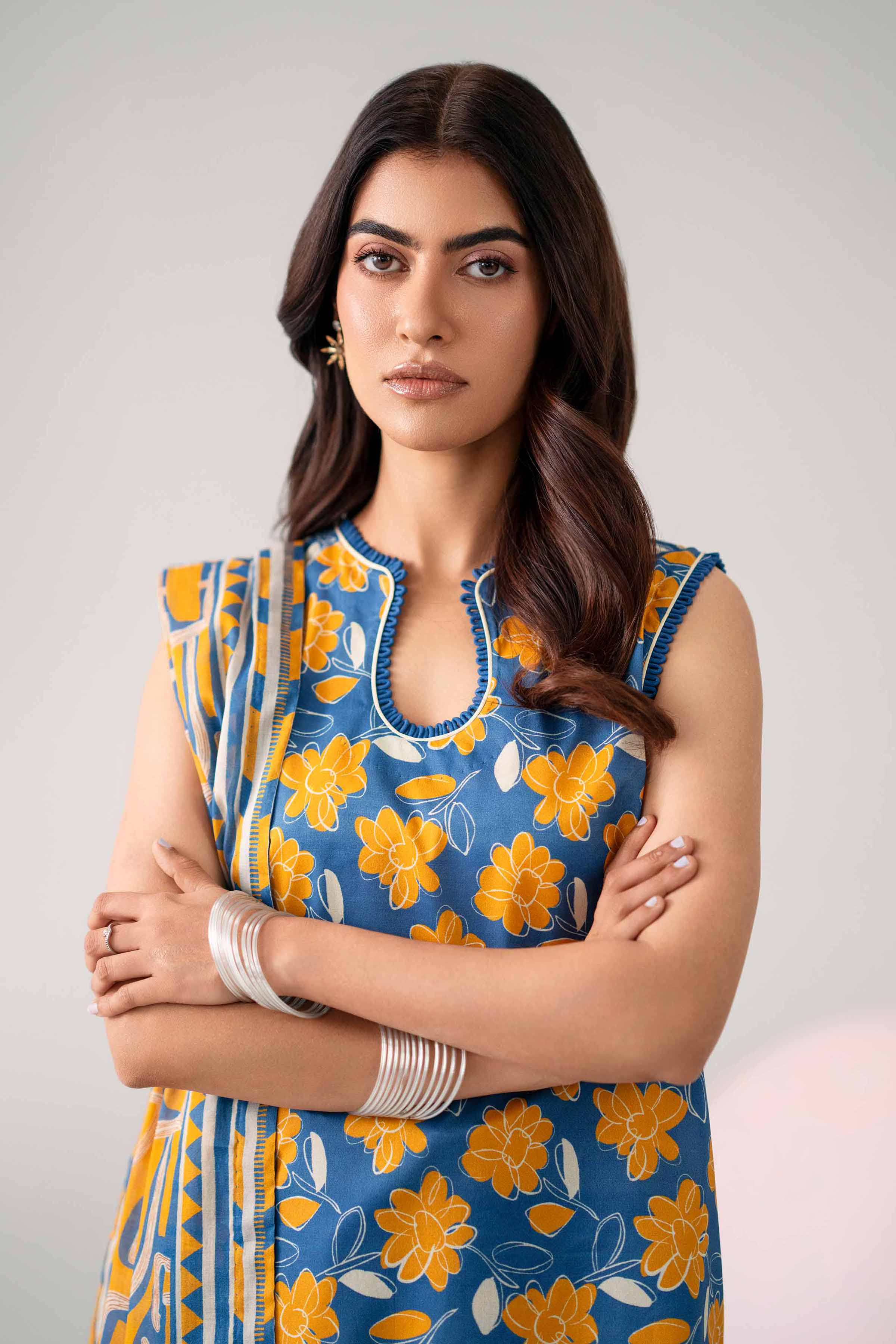 3 Piece - Printed Loose Fabric - 42602646