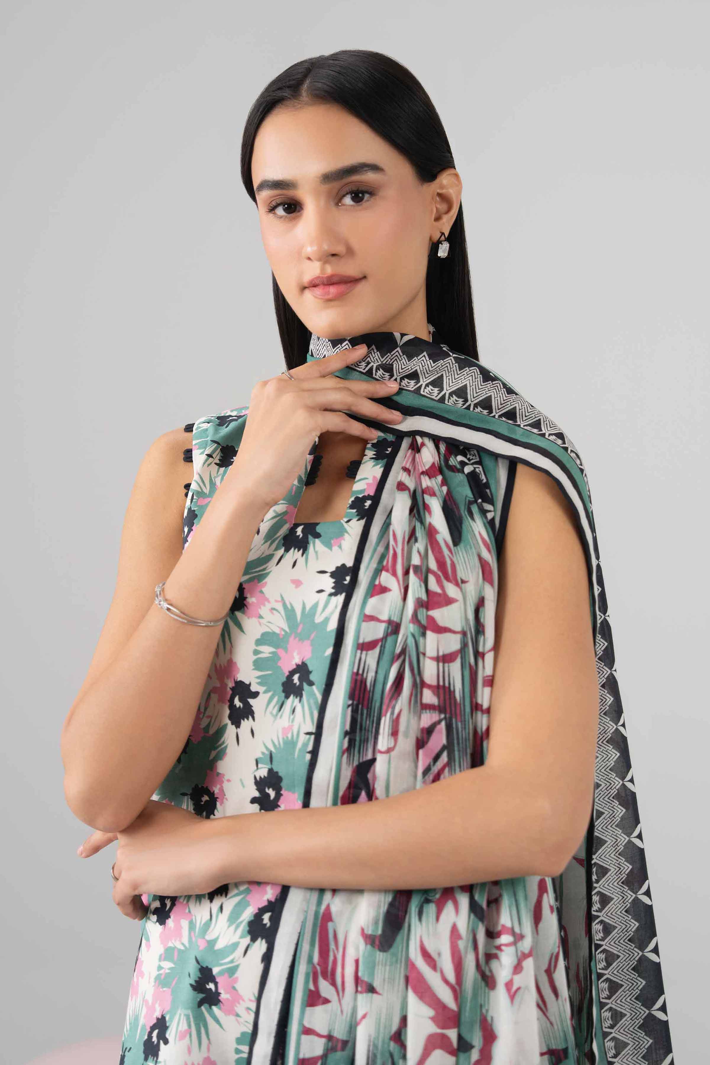 3 Piece - Printed Loose Fabric - 42602648