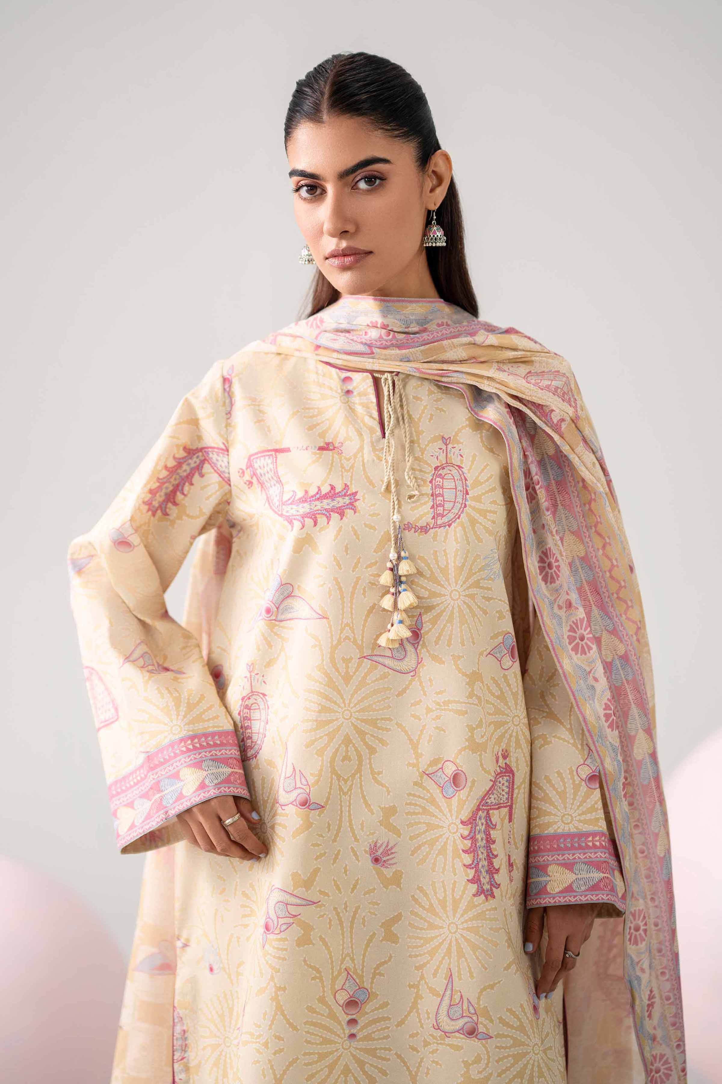 3 Piece - Printed Loose Fabric - 42602650