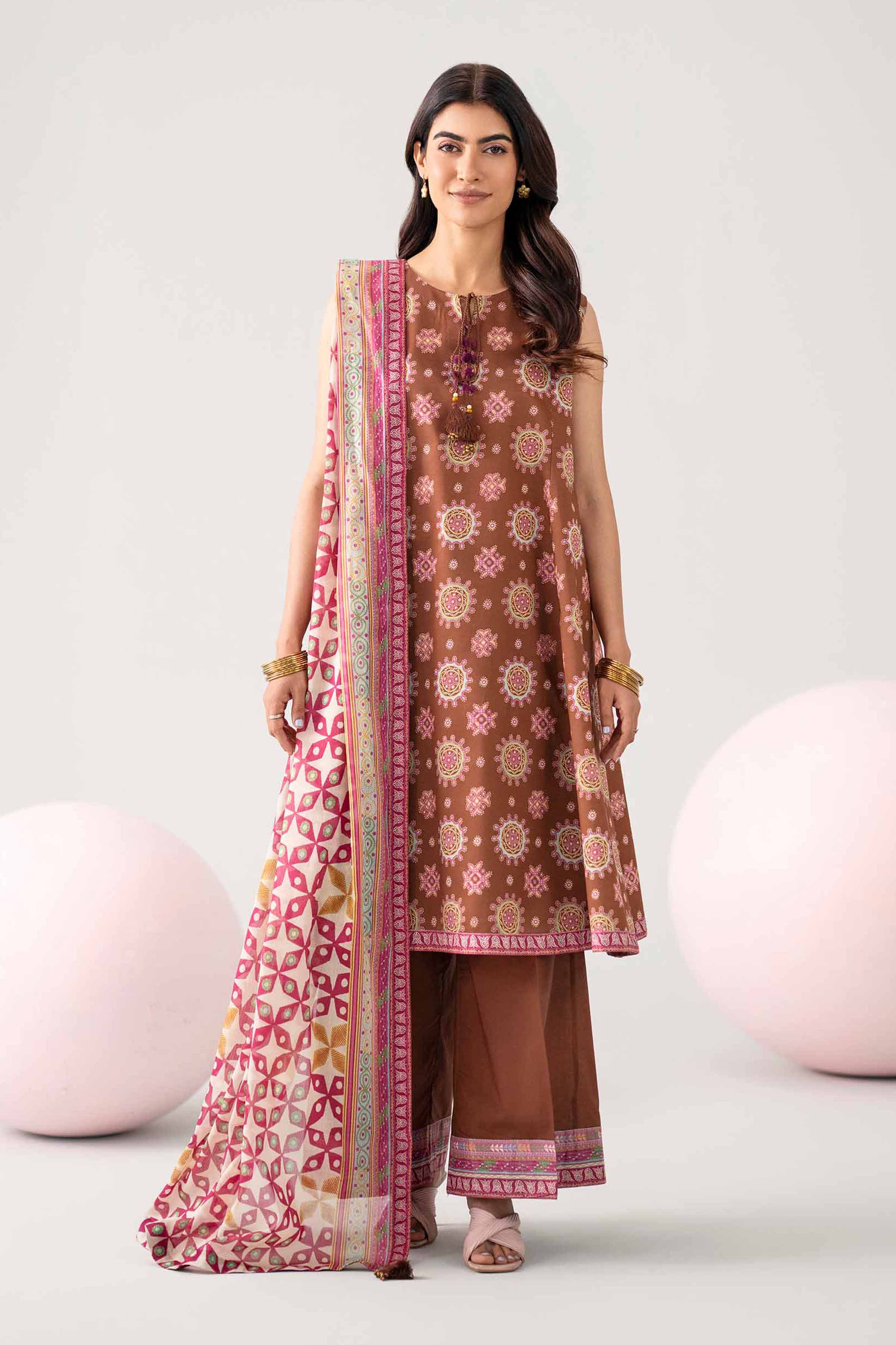 3 Piece - Printed Loose Fabric - 42602651