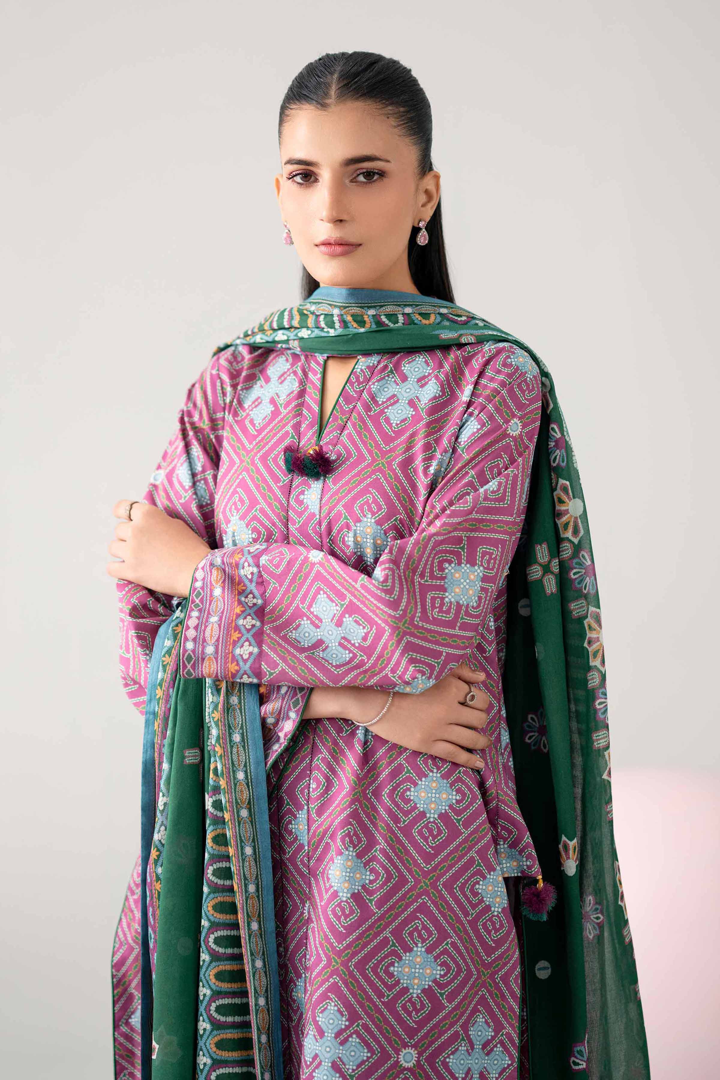 3 Piece - Printed Loose Fabric - 42602653
