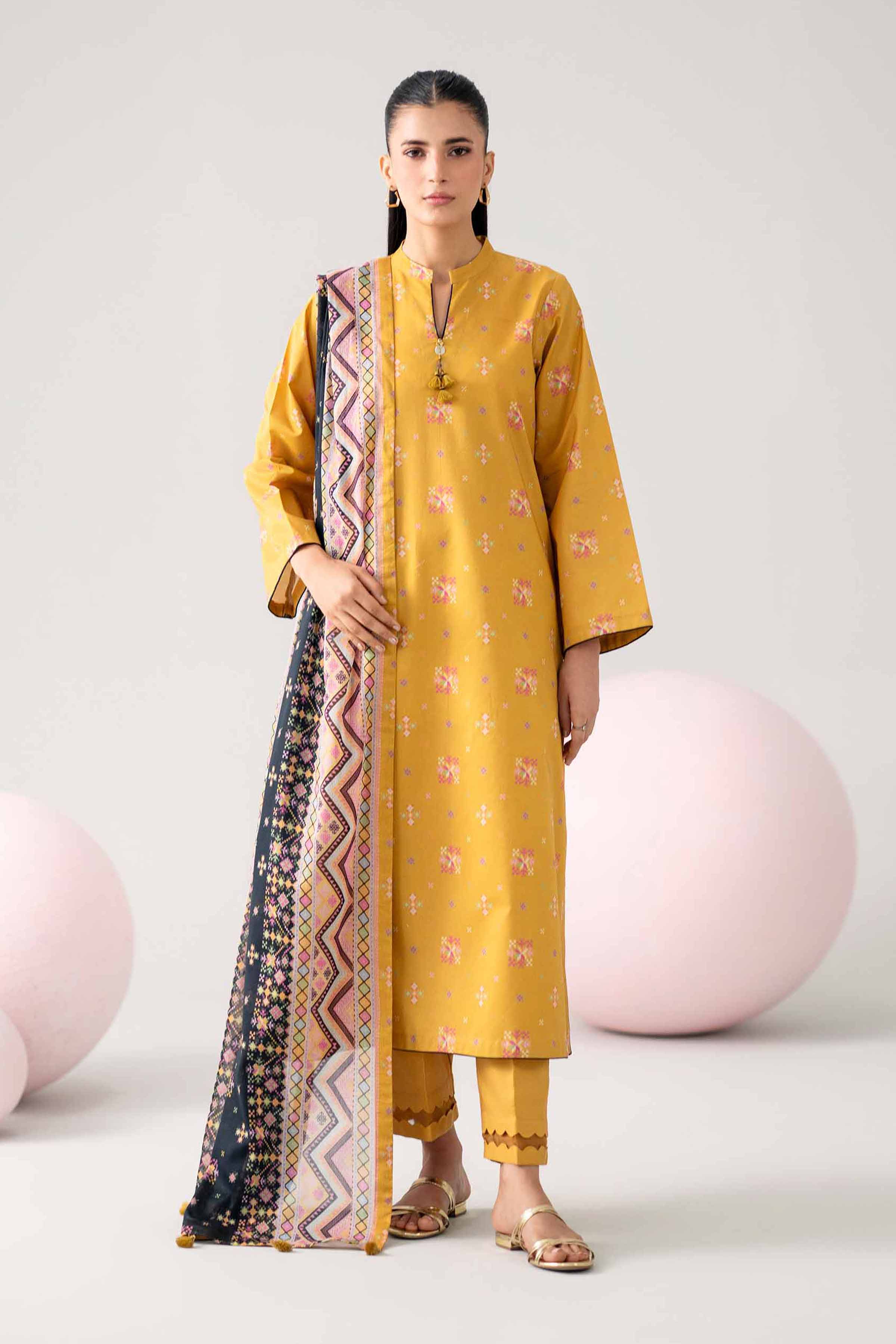 3 Piece - Printed Loose Fabric - 42602655