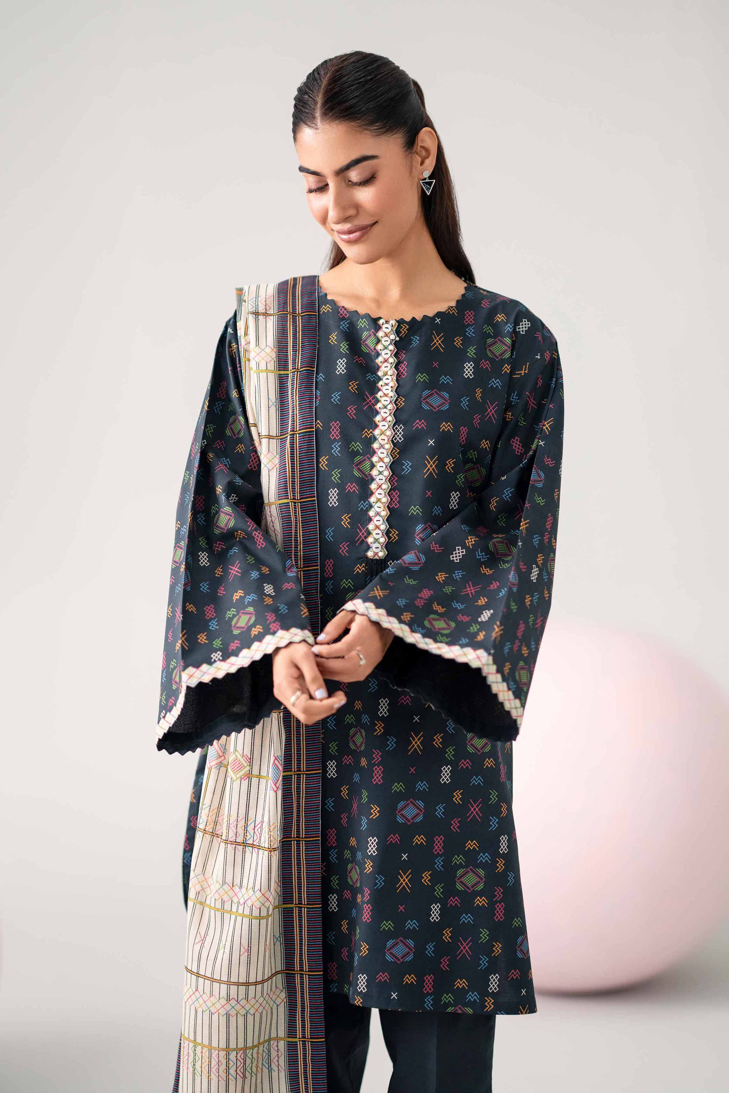 3 Piece - Printed Loose Fabric - 42602656