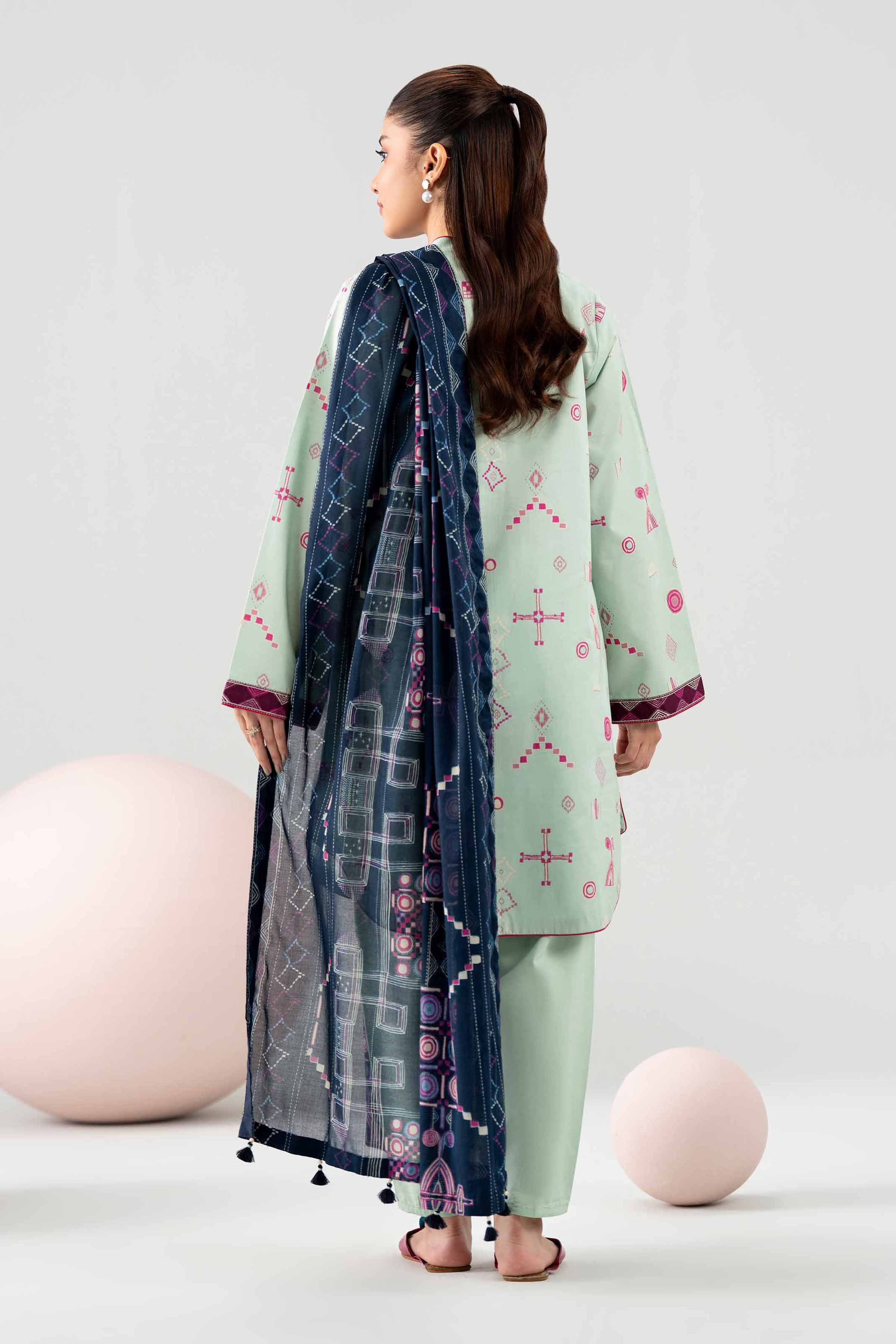 3 Piece - Printed Loose Fabric - 42602657