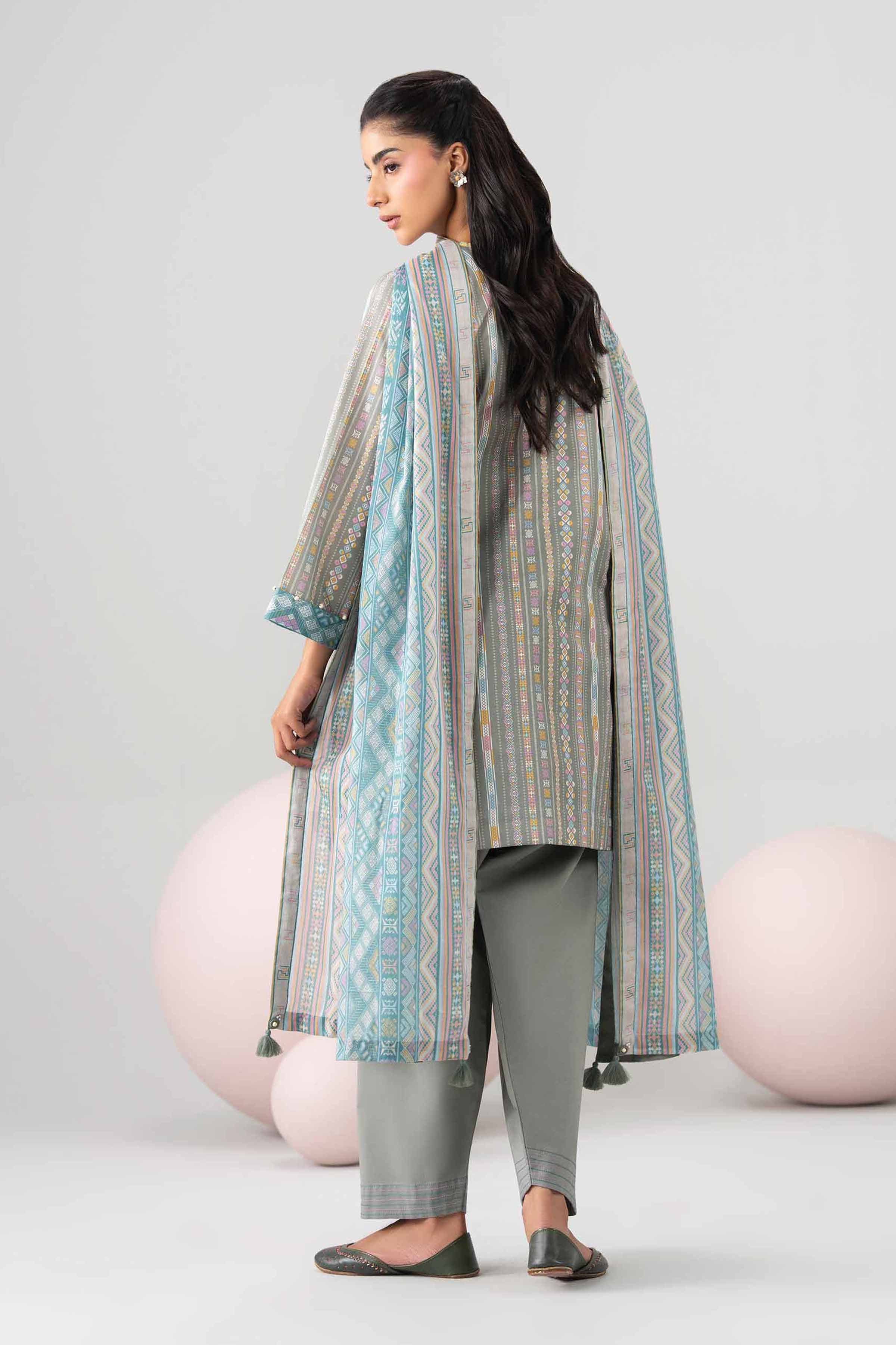 3 Piece - Printed Loose Fabric - 42602658