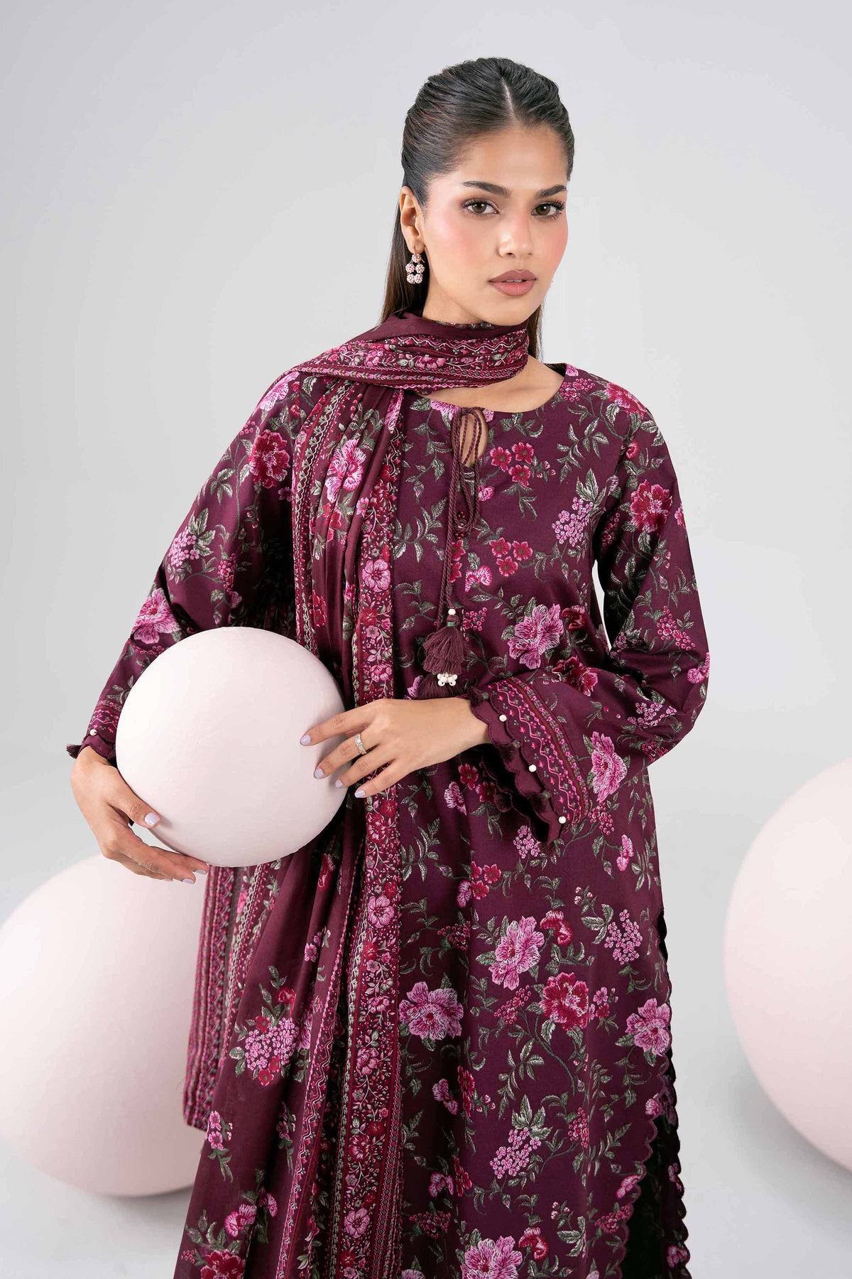 3 Piece - Printed Loose Fabric - 42602679