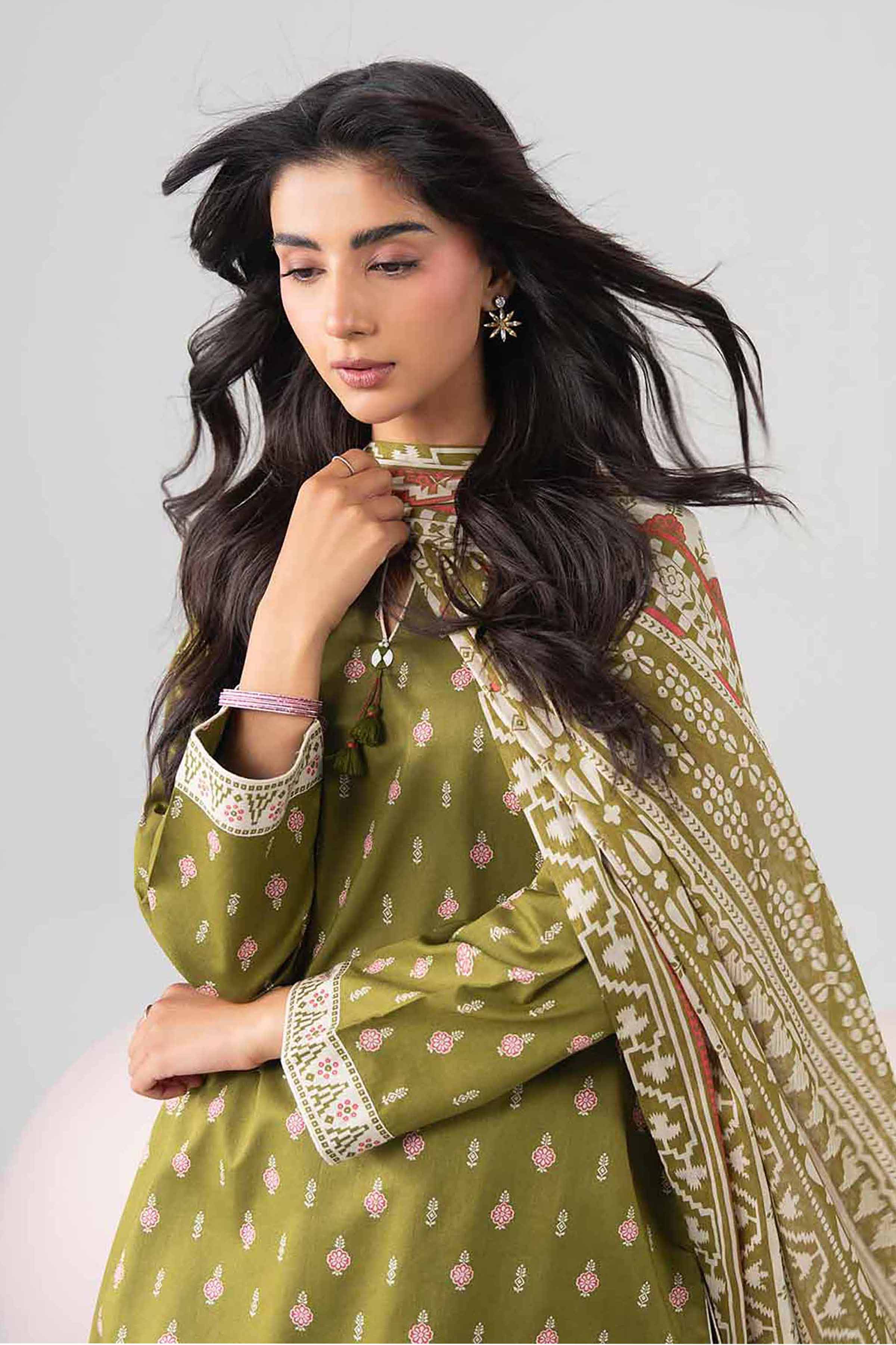 3 Piece - Printed Loose Fabric - 42602685