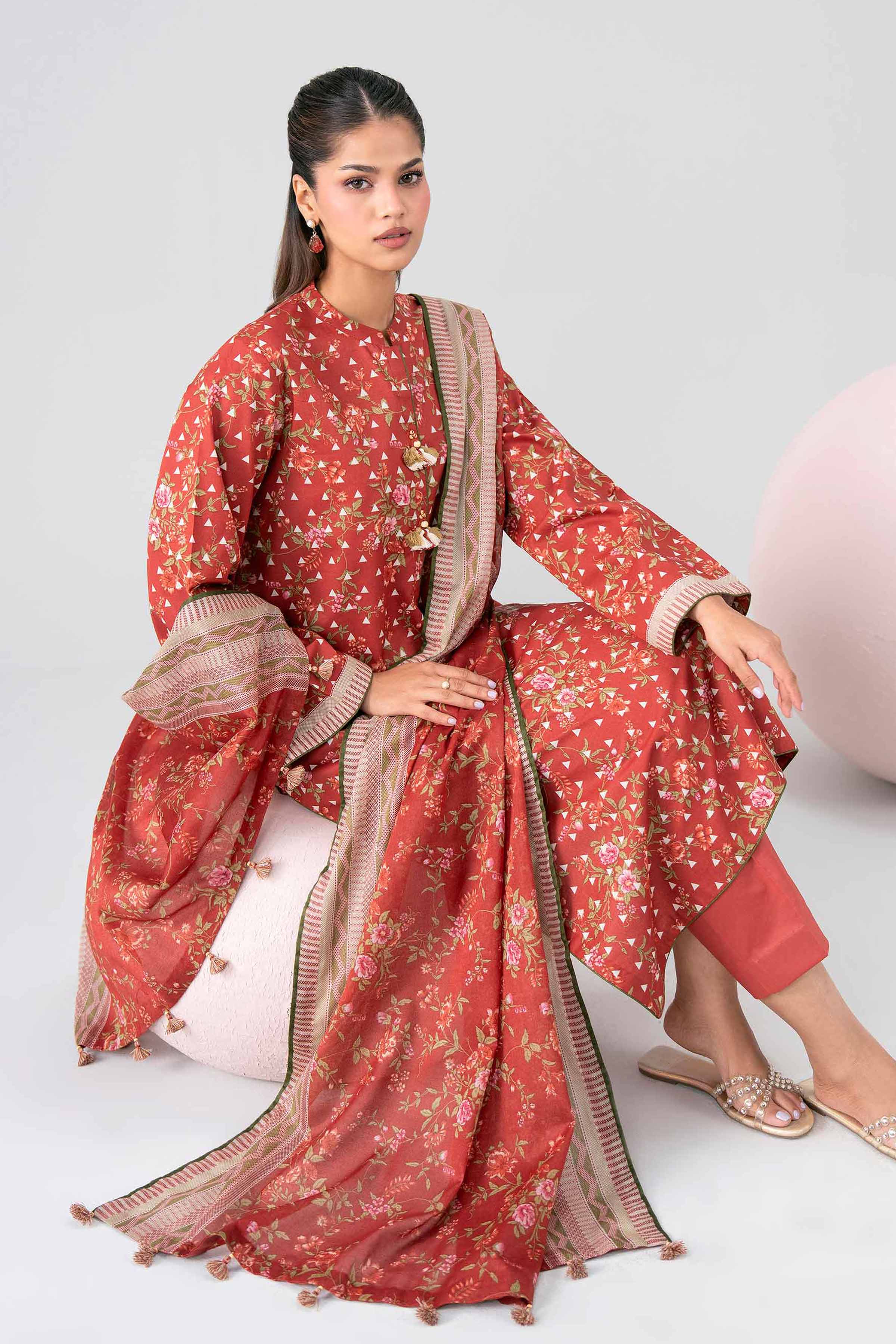 3 Piece - Printed Loose Fabric - 42602686