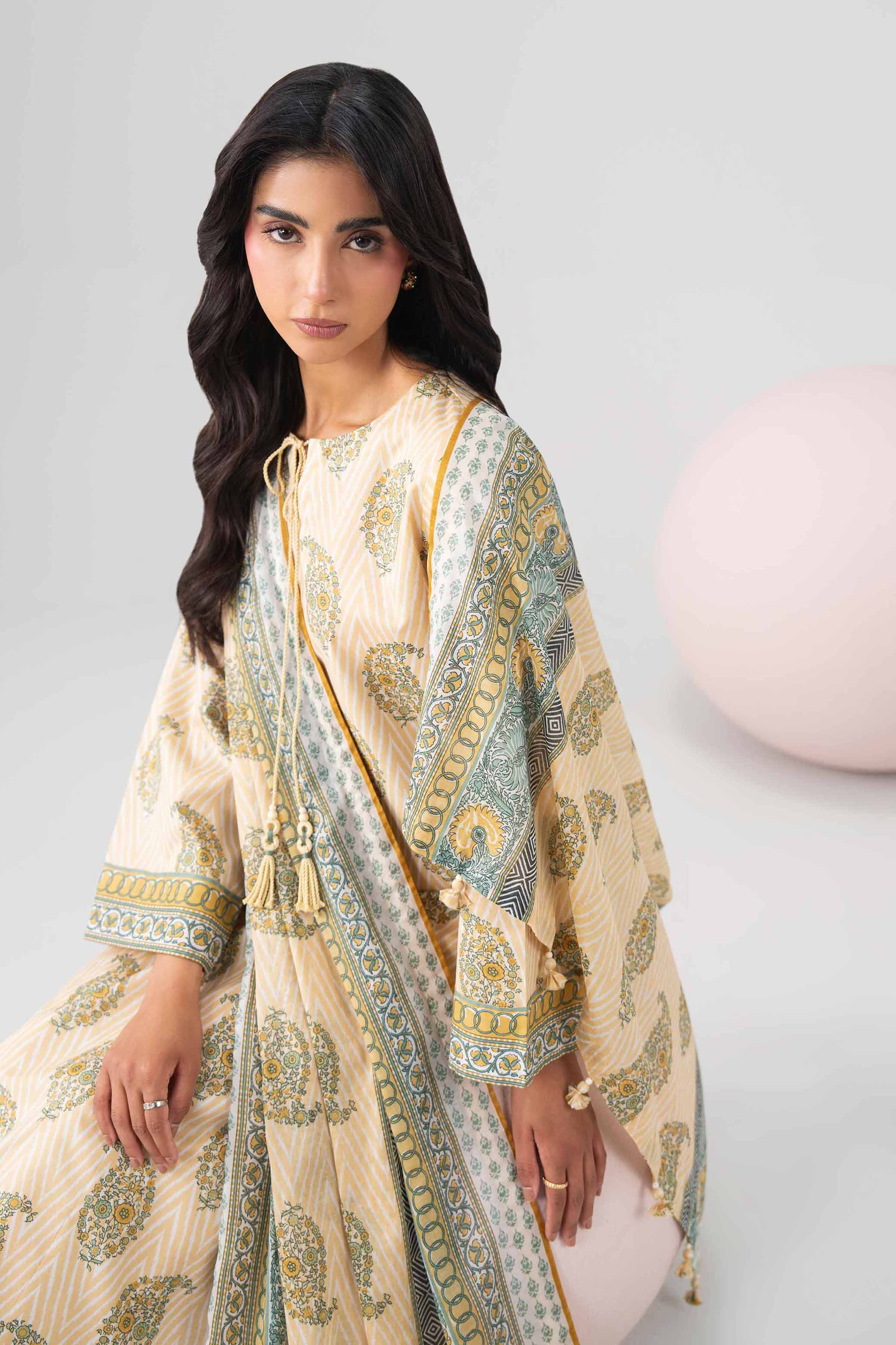 3 Piece - Printed Loose Fabric - 42602692