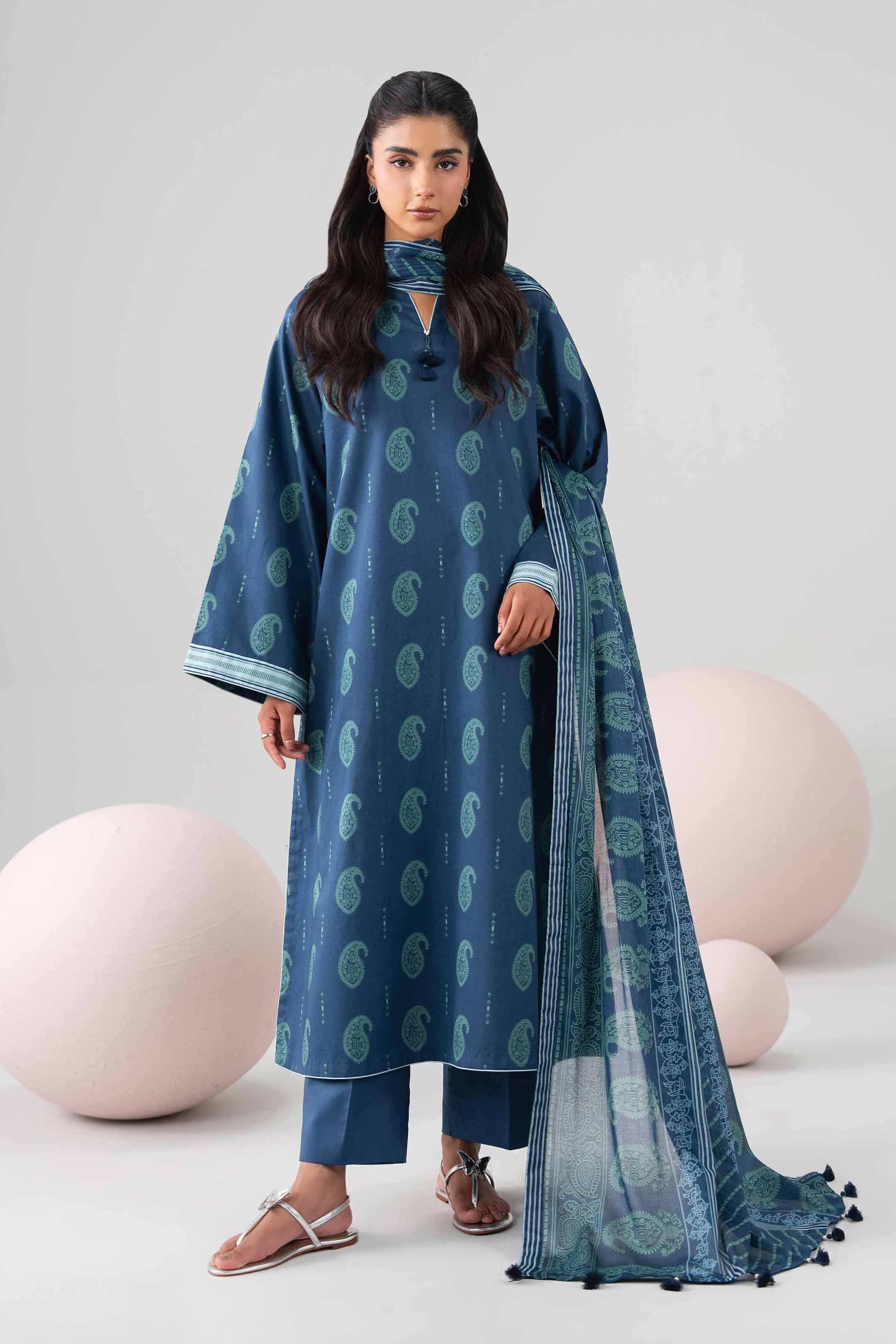 3 Piece - Printed Loose Fabric - 42602698