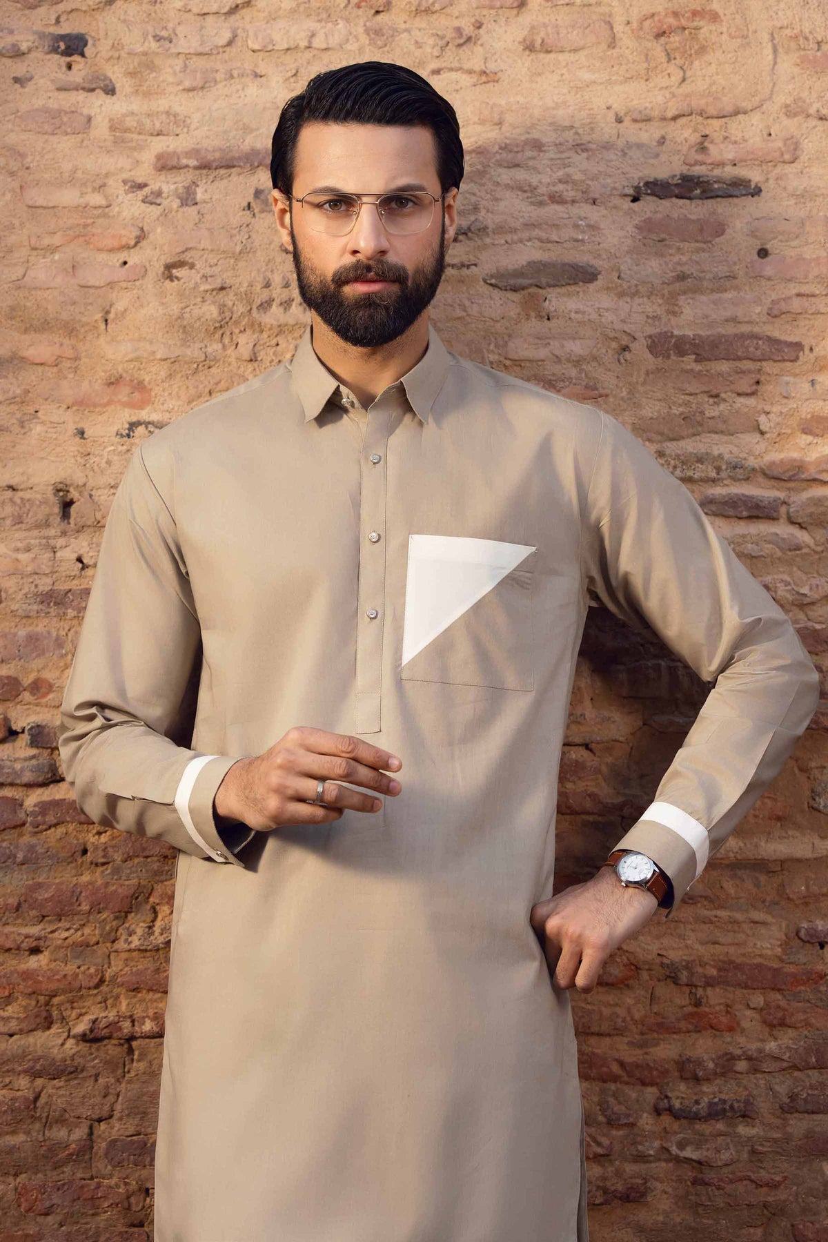 2 Piece - Naqsh Suit - 42608040 With Box