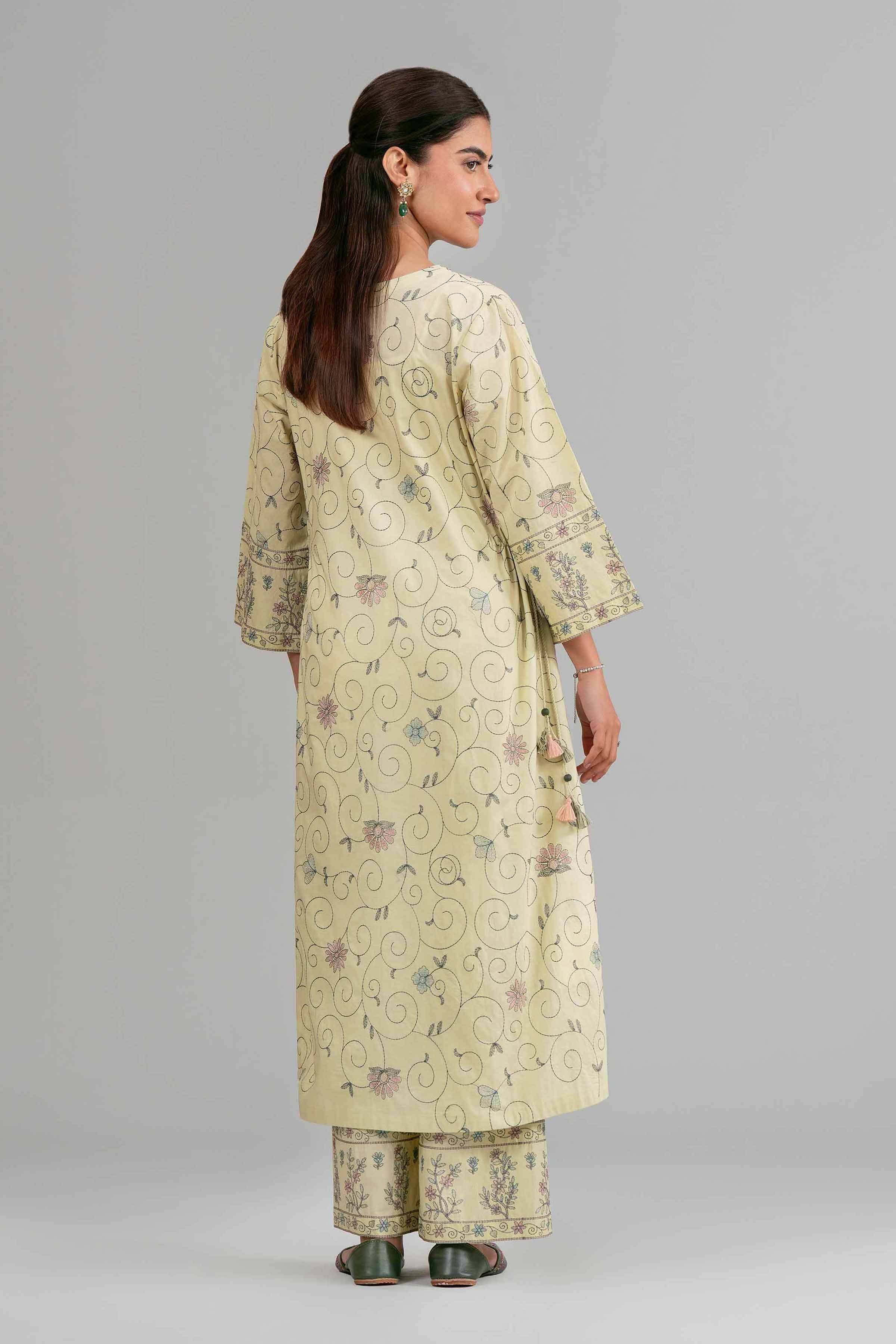 2 Piece - Embroidered Suit - 42619932