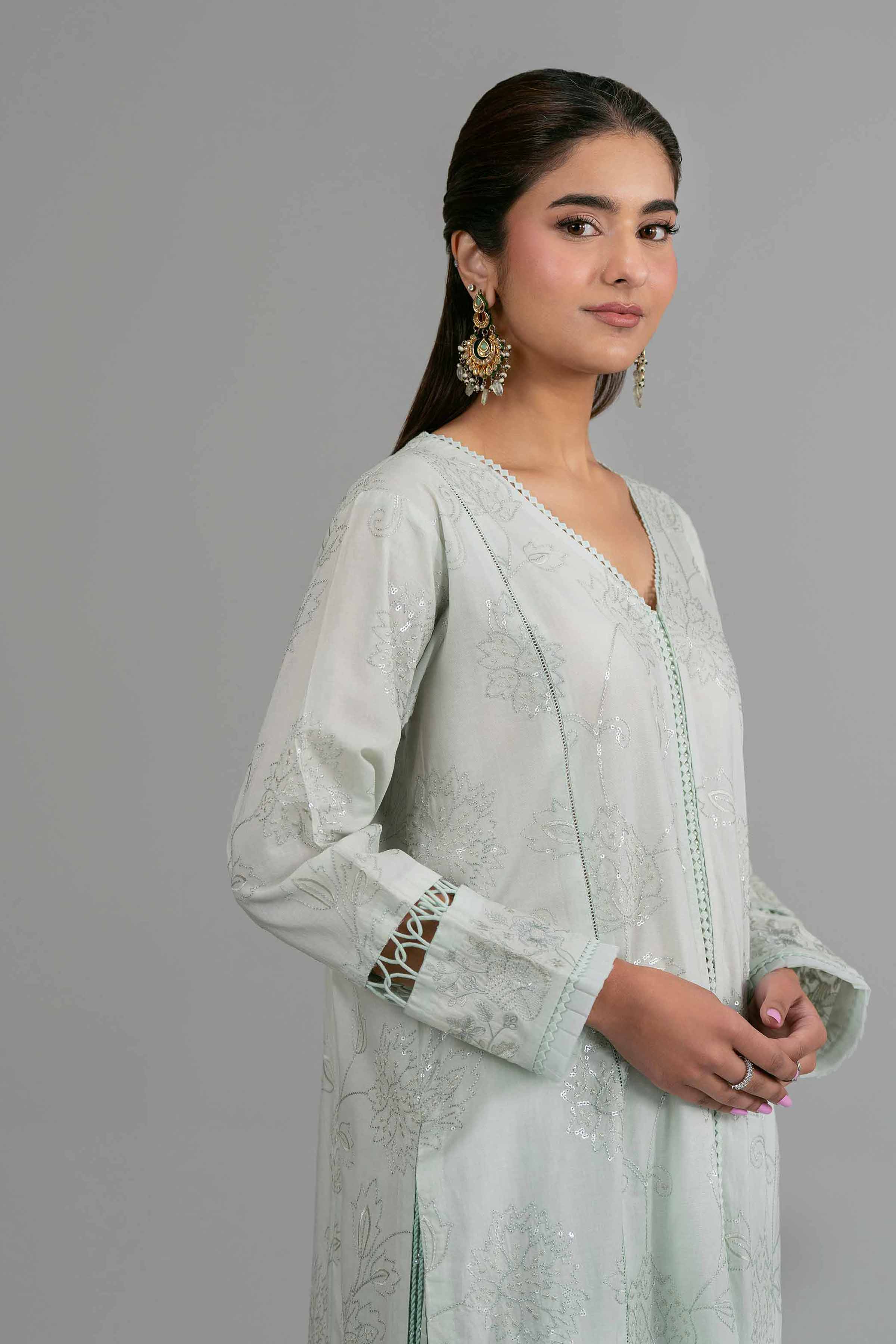 2 Piece - Embroidered Suit - 42619934