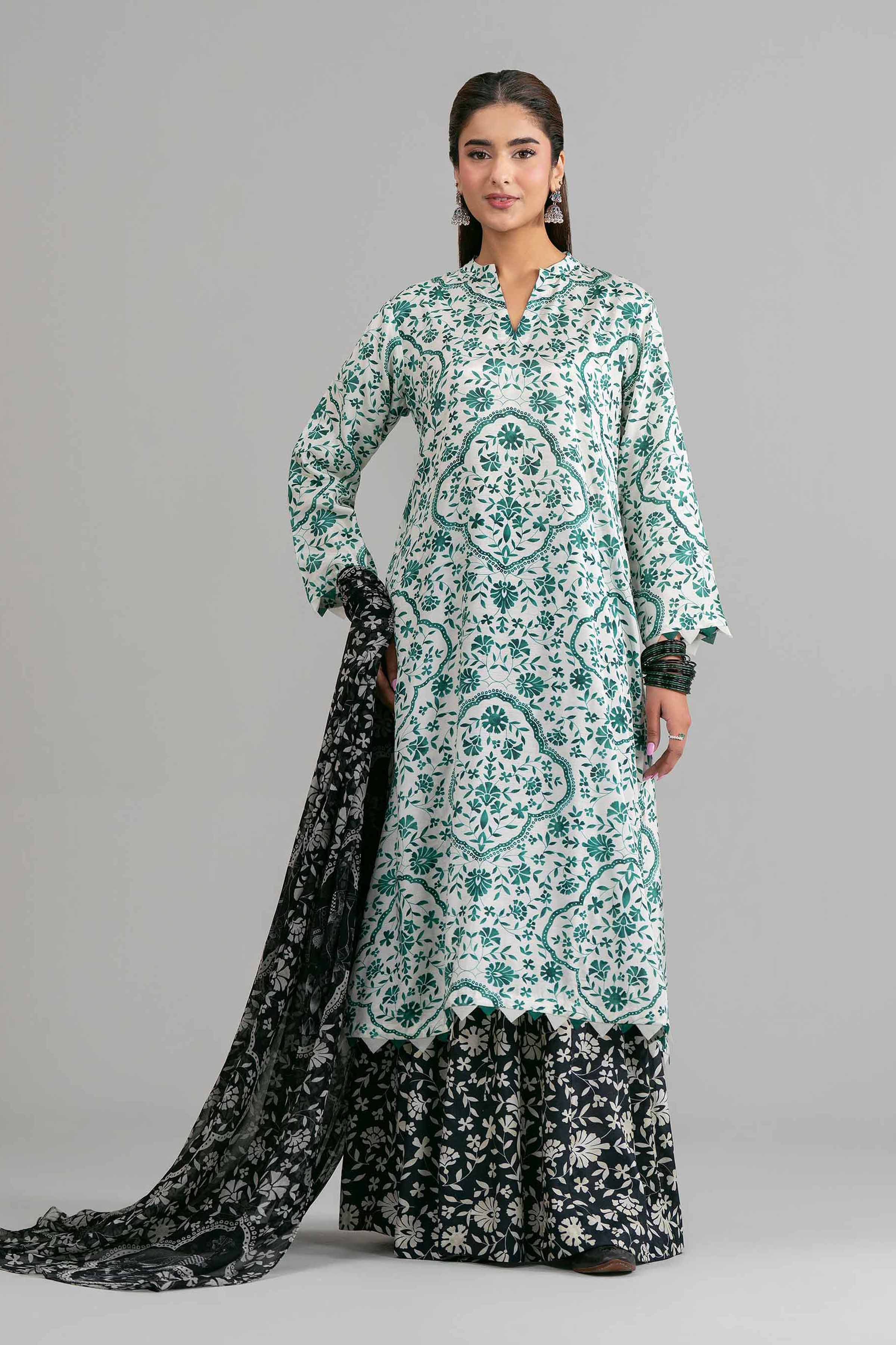 3 Piece - Printed Loose Fabric - 42619938